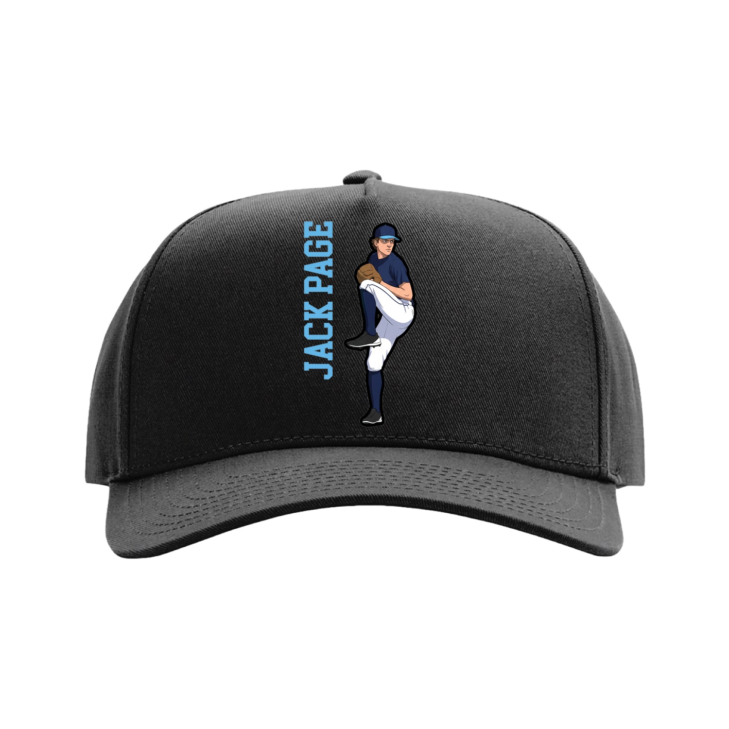 Full Fabric Five-Panel Champ Cap