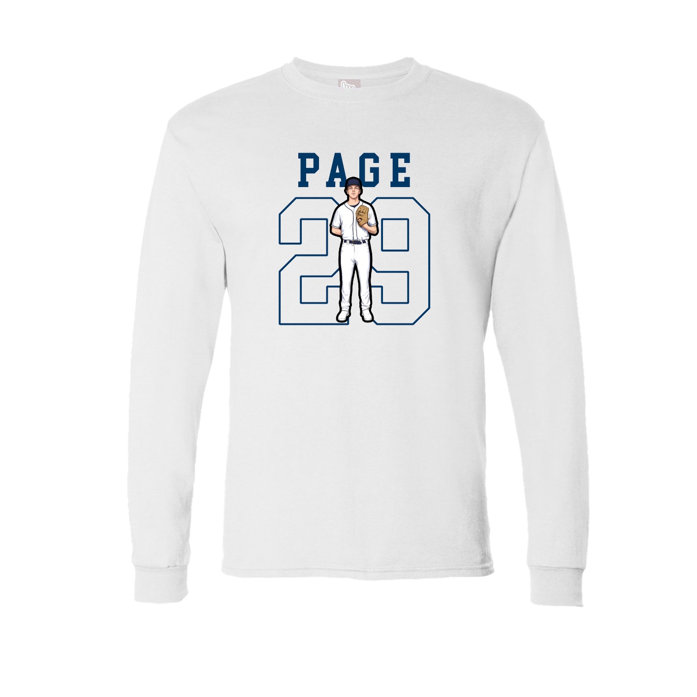 Long Sleeve Tee — Shirsey in White