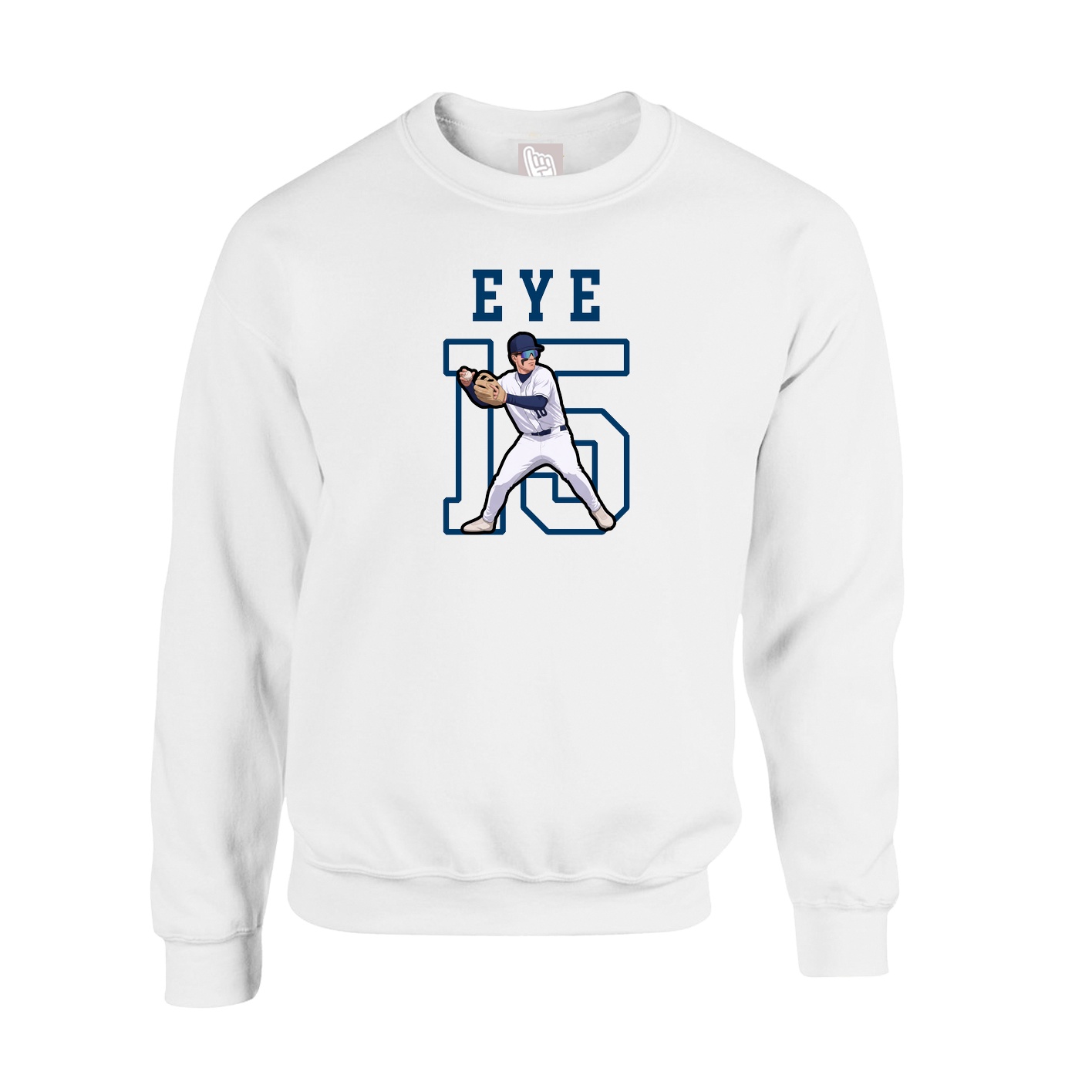 Fleece Crew — Shirsey in White