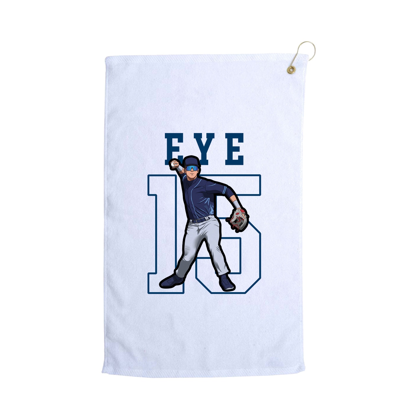 Golf Towel — Shirsey in White