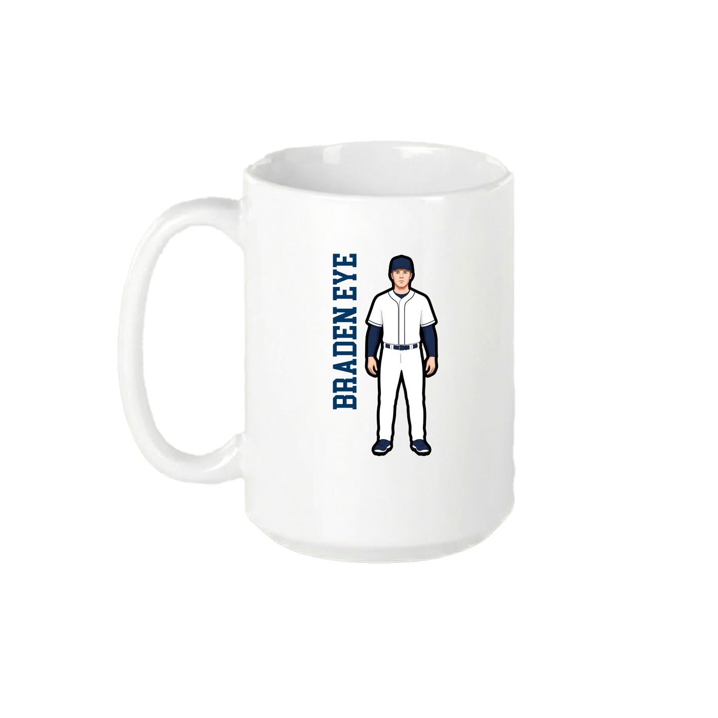15oz Coffee Mug — Classic in White