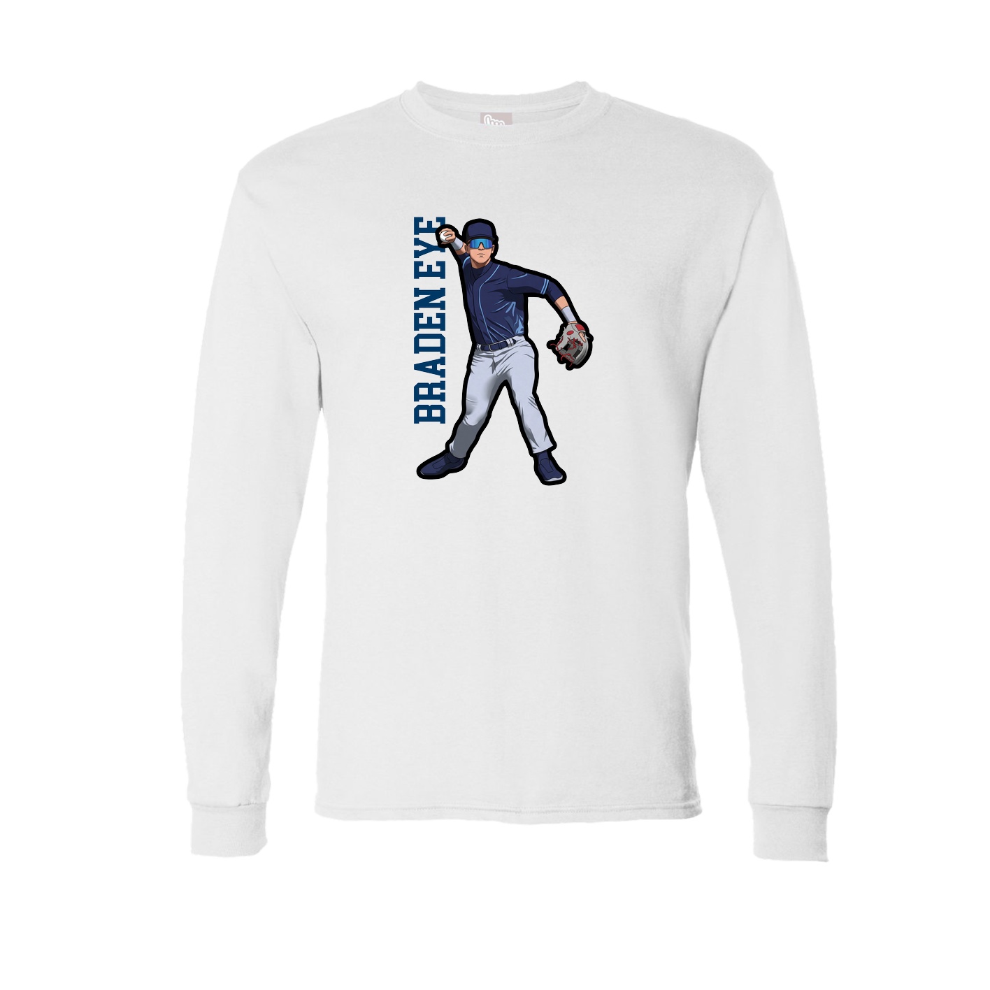 Long Sleeve Tee — Classic in White