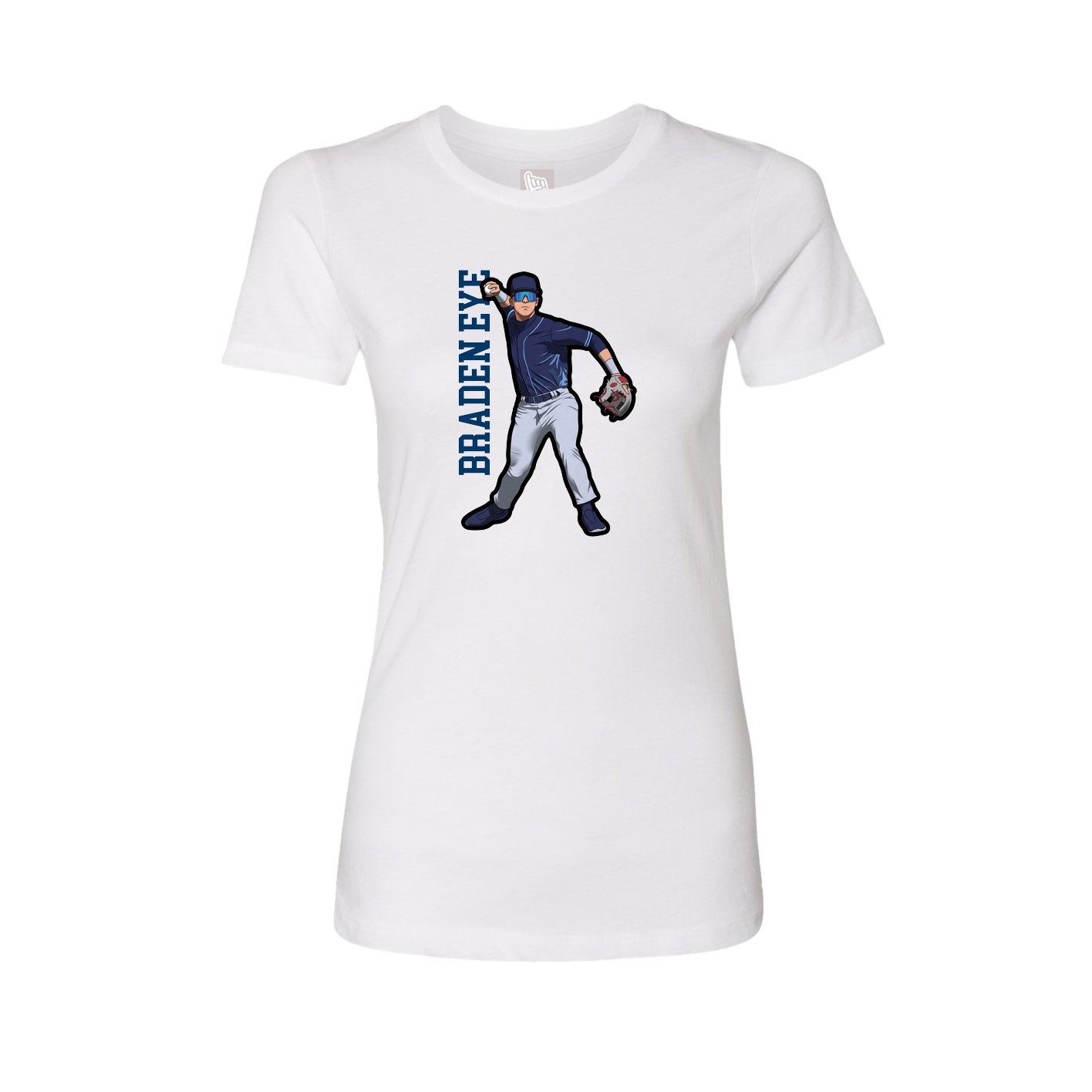 Womens Tee — Classic in White