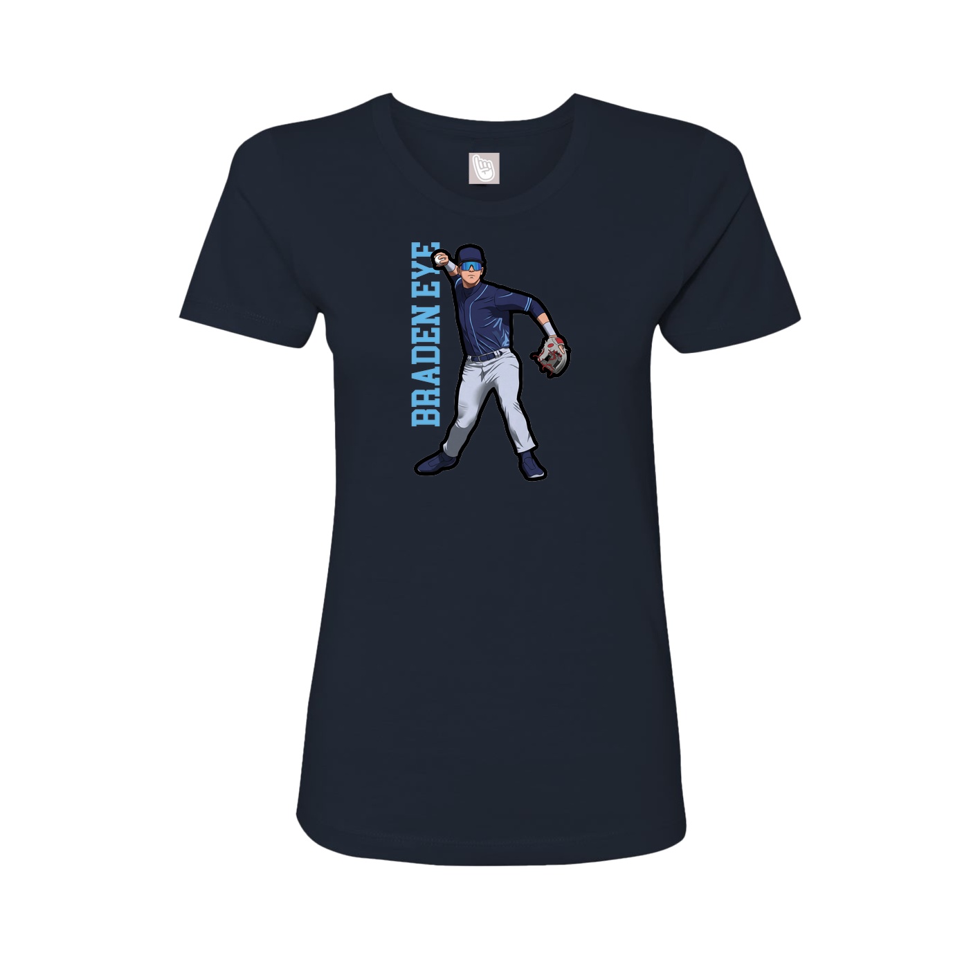 Womens Tee — Classic in Navy