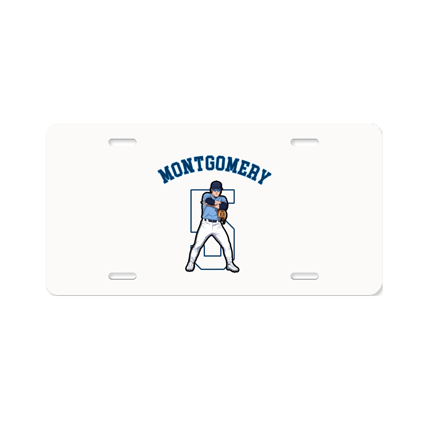 License Plate — Shirsey Arch in Classic