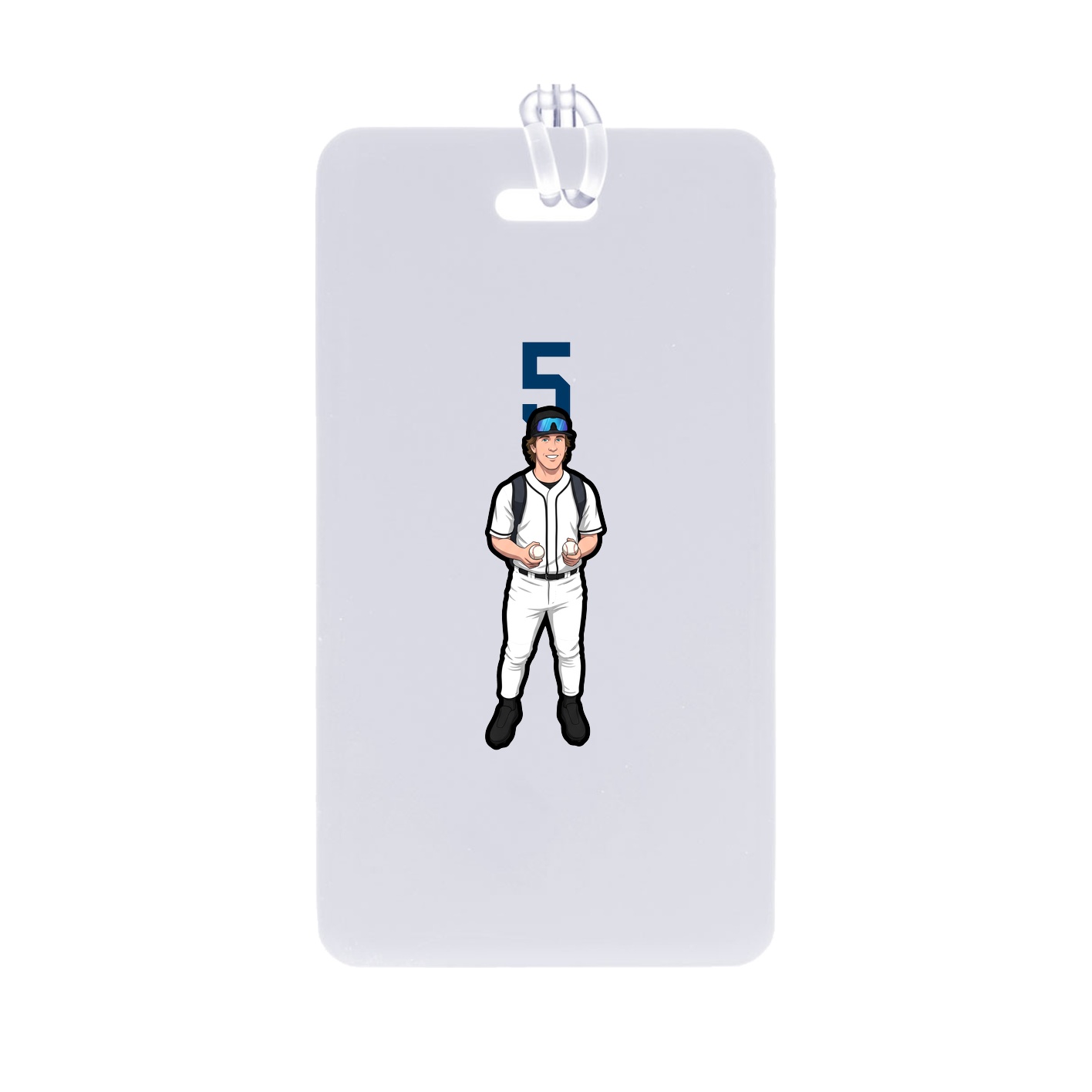 Bag Tag — Number Top in Classic
