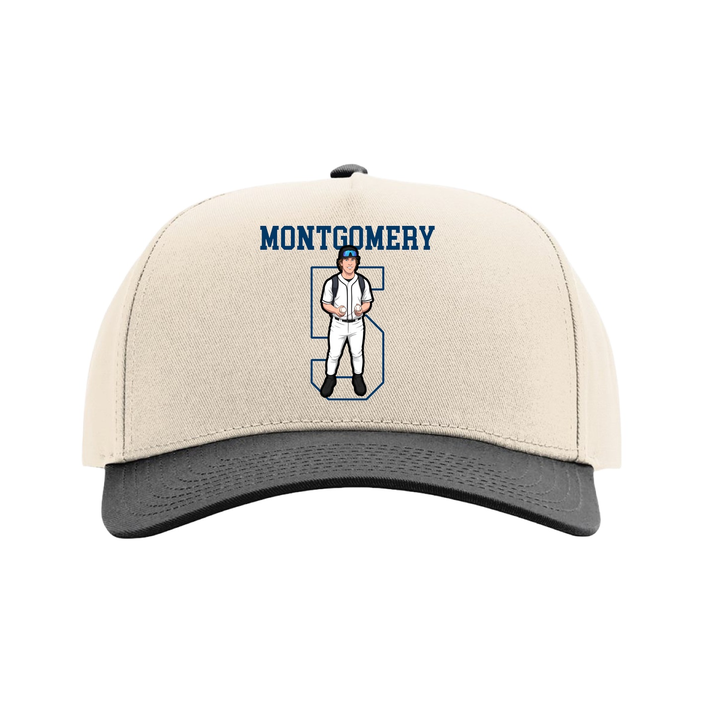 Full Fabric Five-Panel Champ Cap