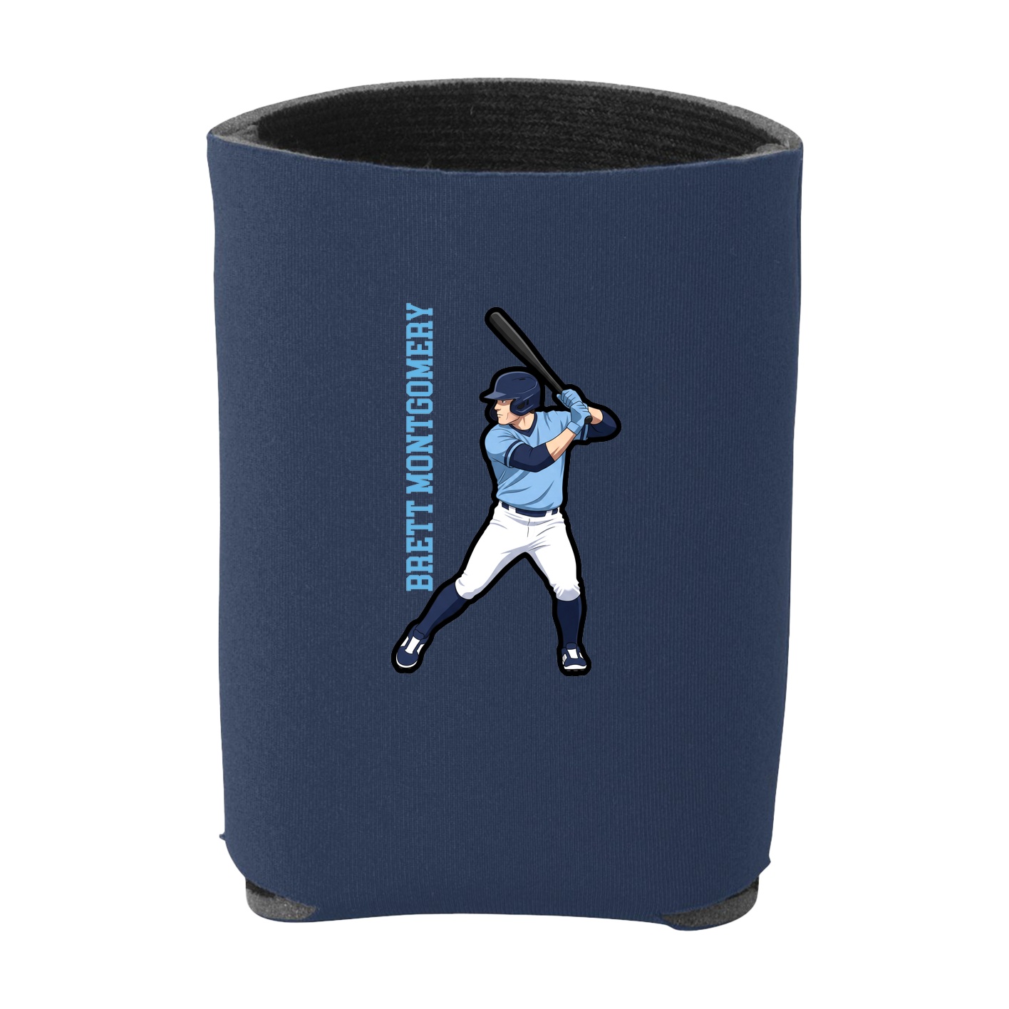 Can Holder — Name Vertical in Navy