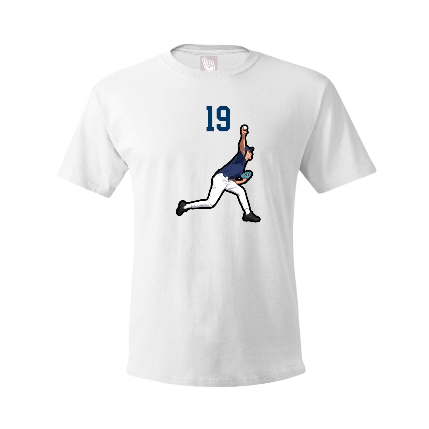 Tee — Number Top in White