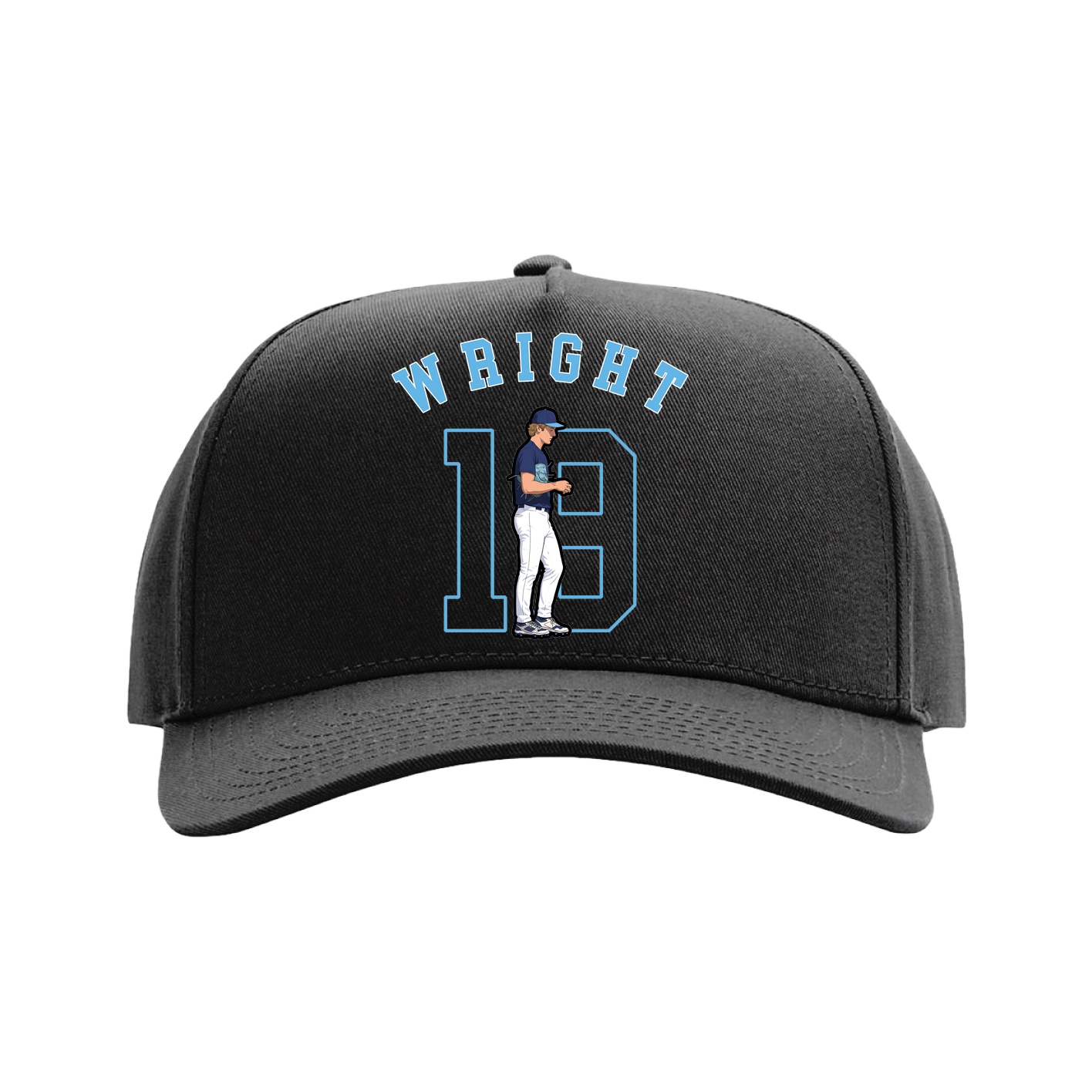 Full Fabric Five-Panel Champ Cap