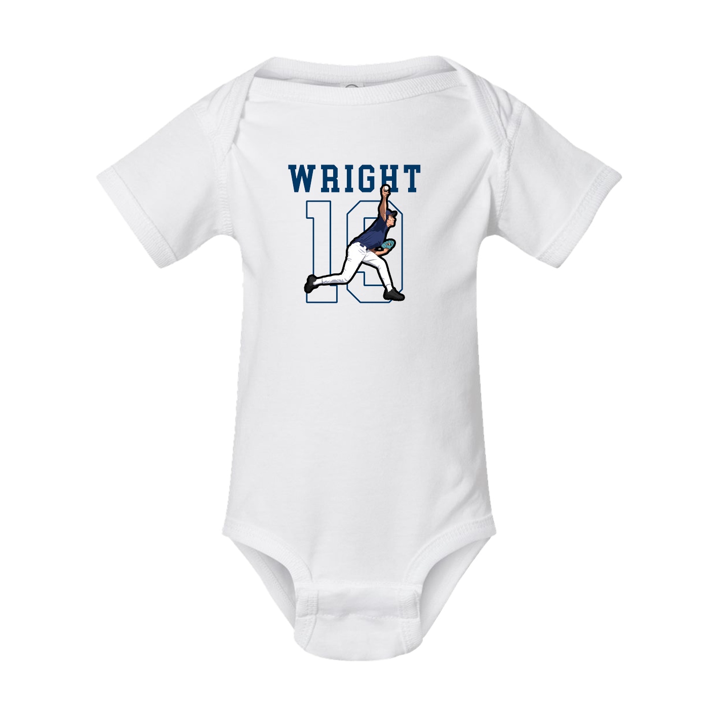 Baby Onesie — Shirsey in White