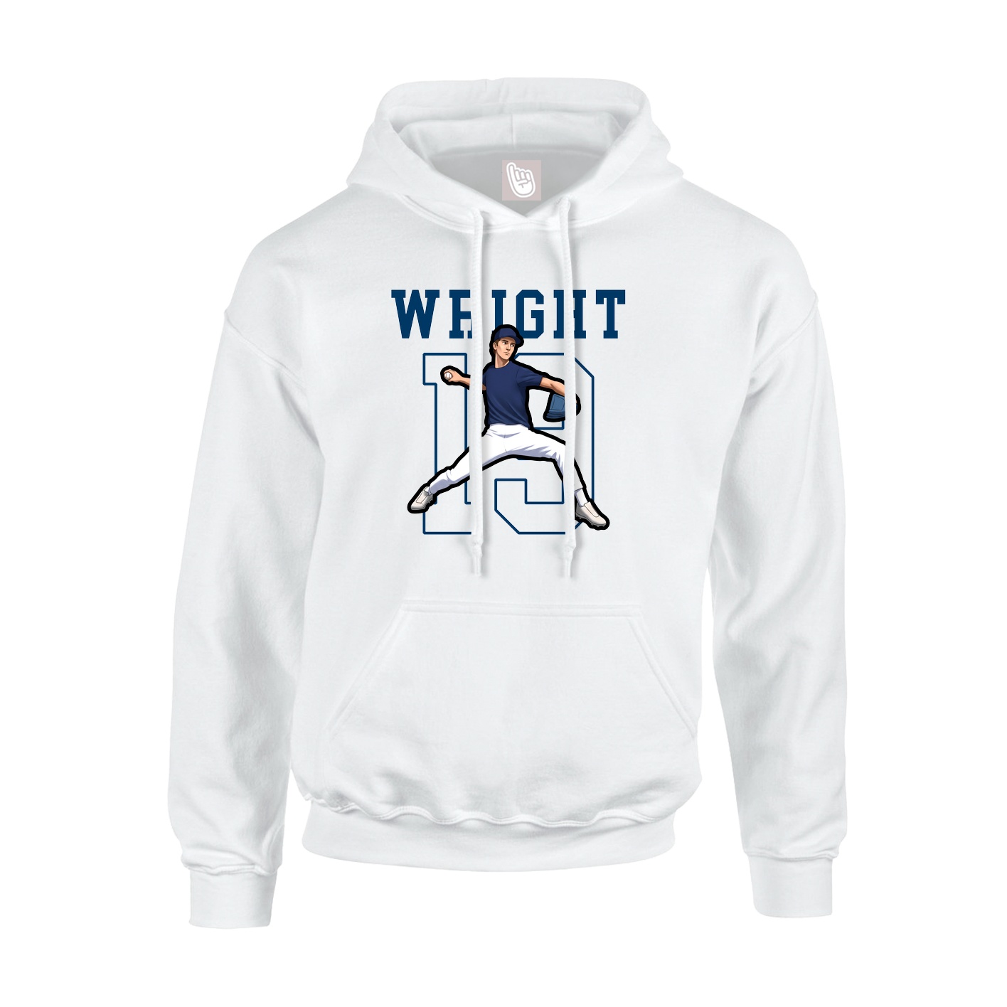 Youth Hoodie — Shirsey in White
