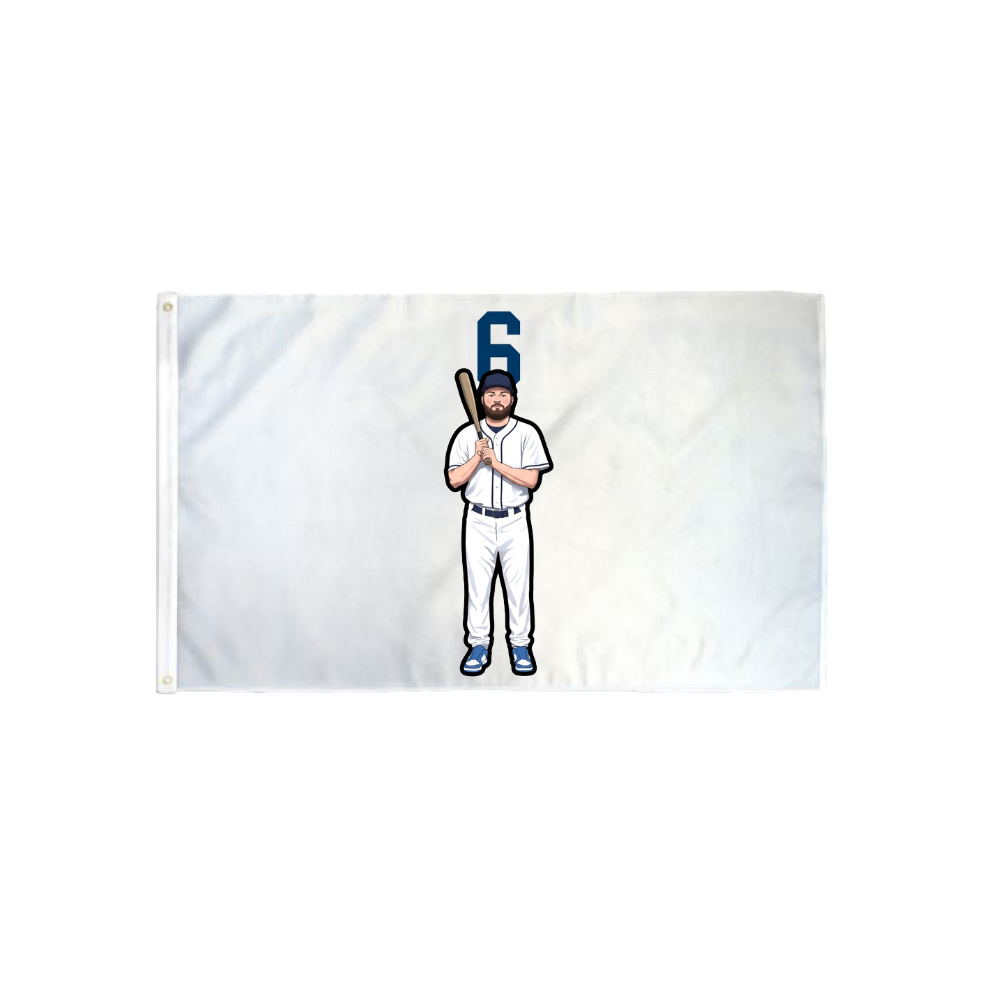 3x5 Flag — Number Top in Classic