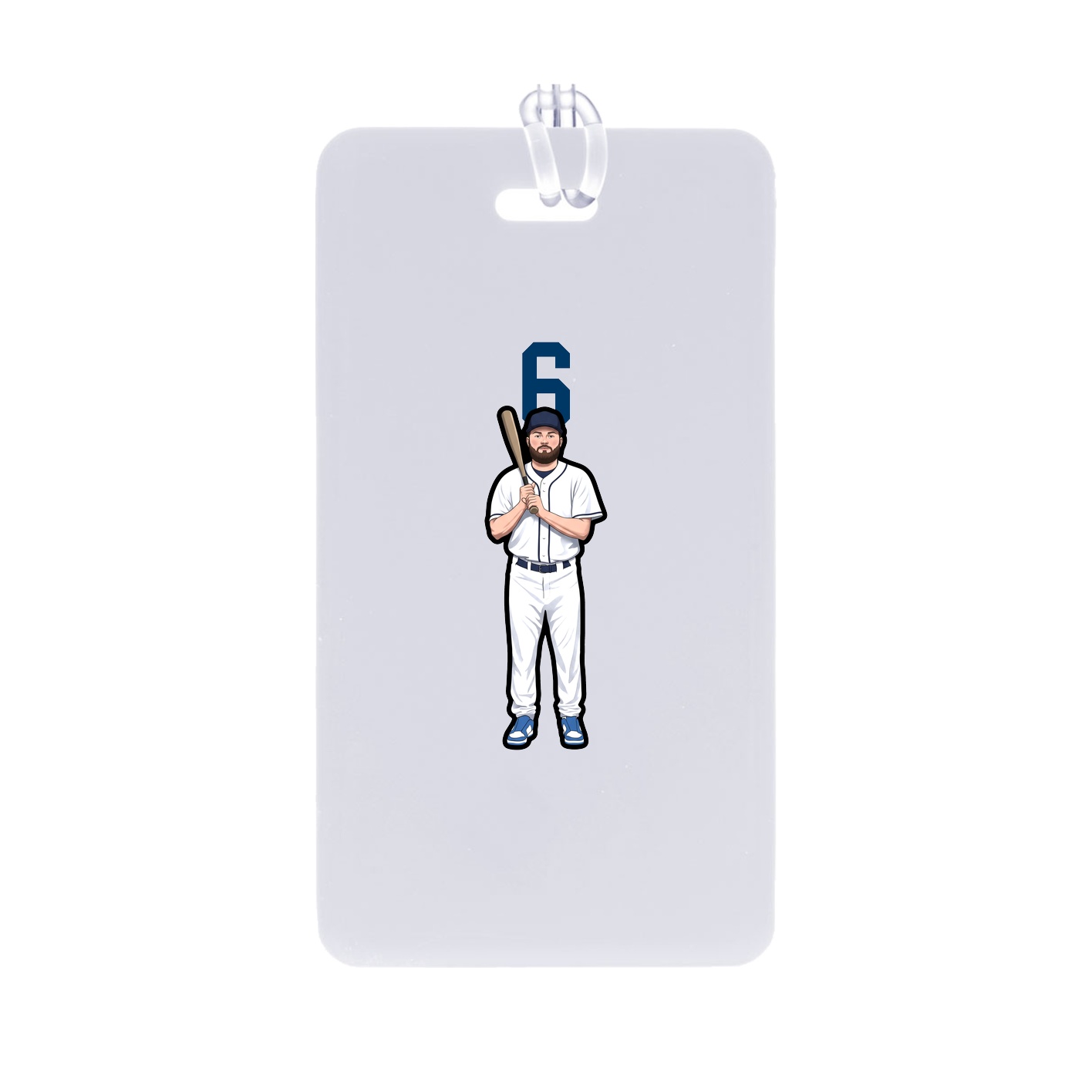 Bag Tag — Number Top in Classic