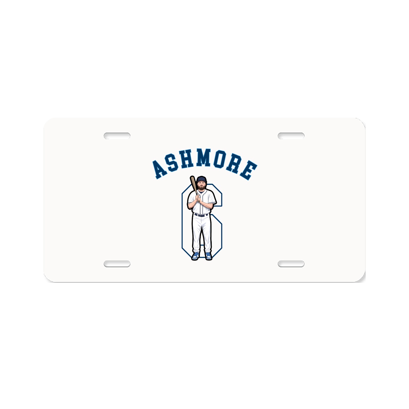 License Plate — Shirsey Arch in Classic