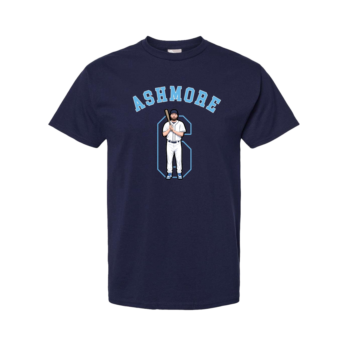 Youth Tee — Shirsey Arch in Navy