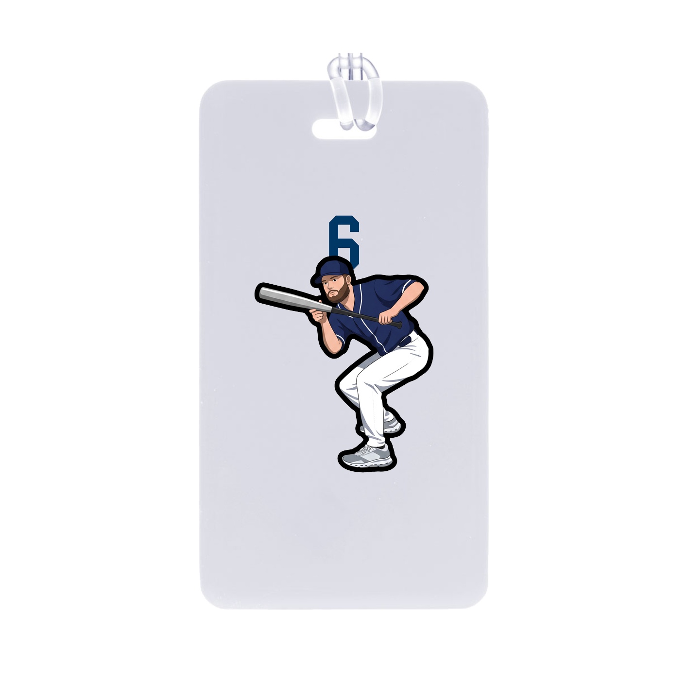 Bag Tag — Number Top in Classic