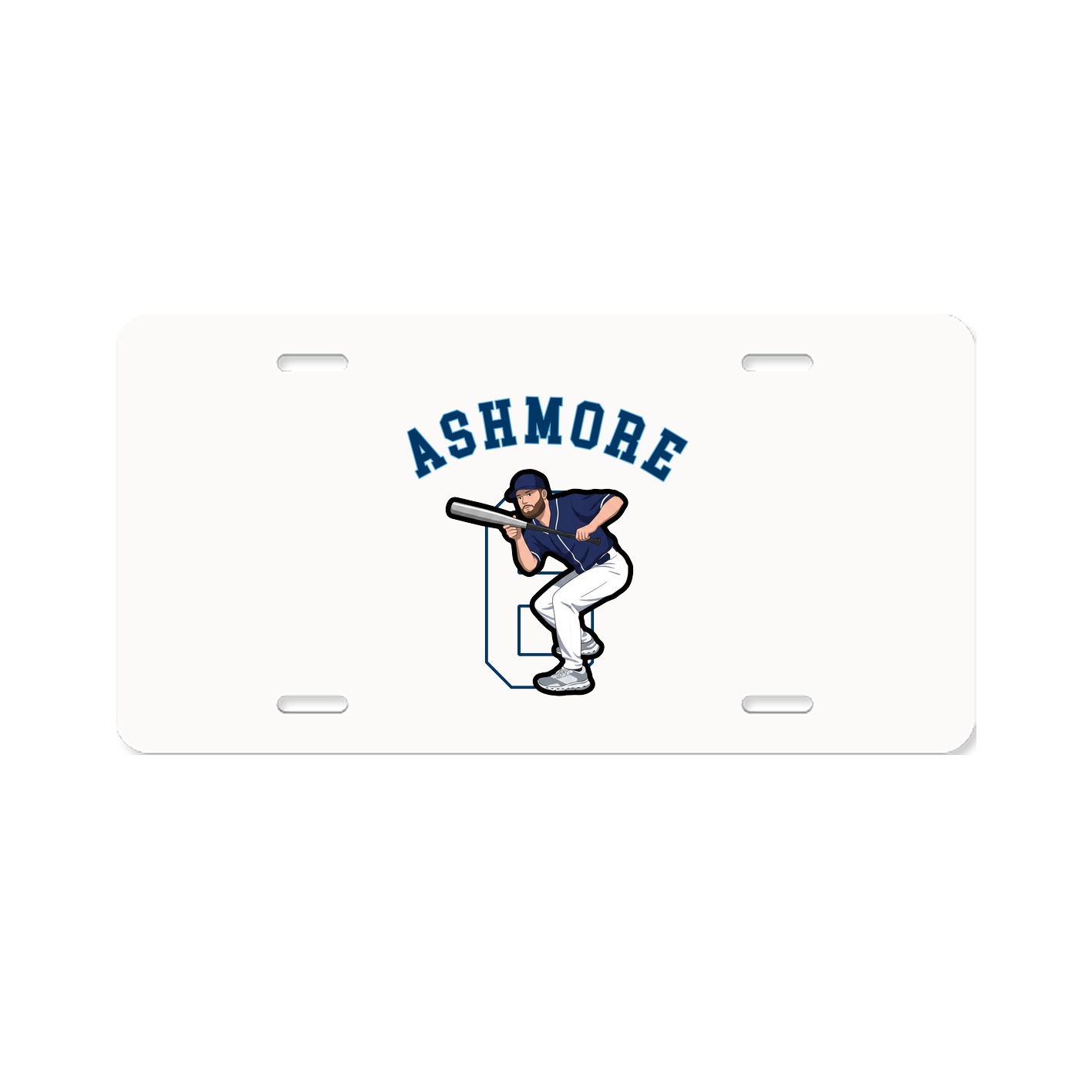 License Plate — Shirsey Arch in Classic