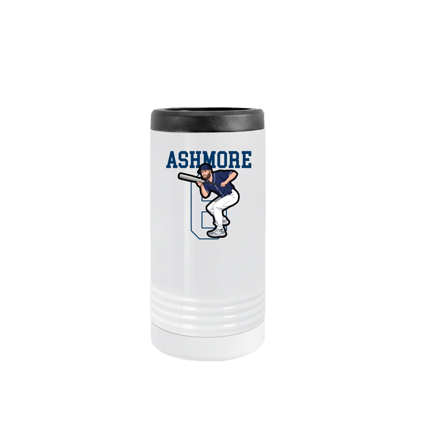 Slim Beverage Holder — Shirsey in White