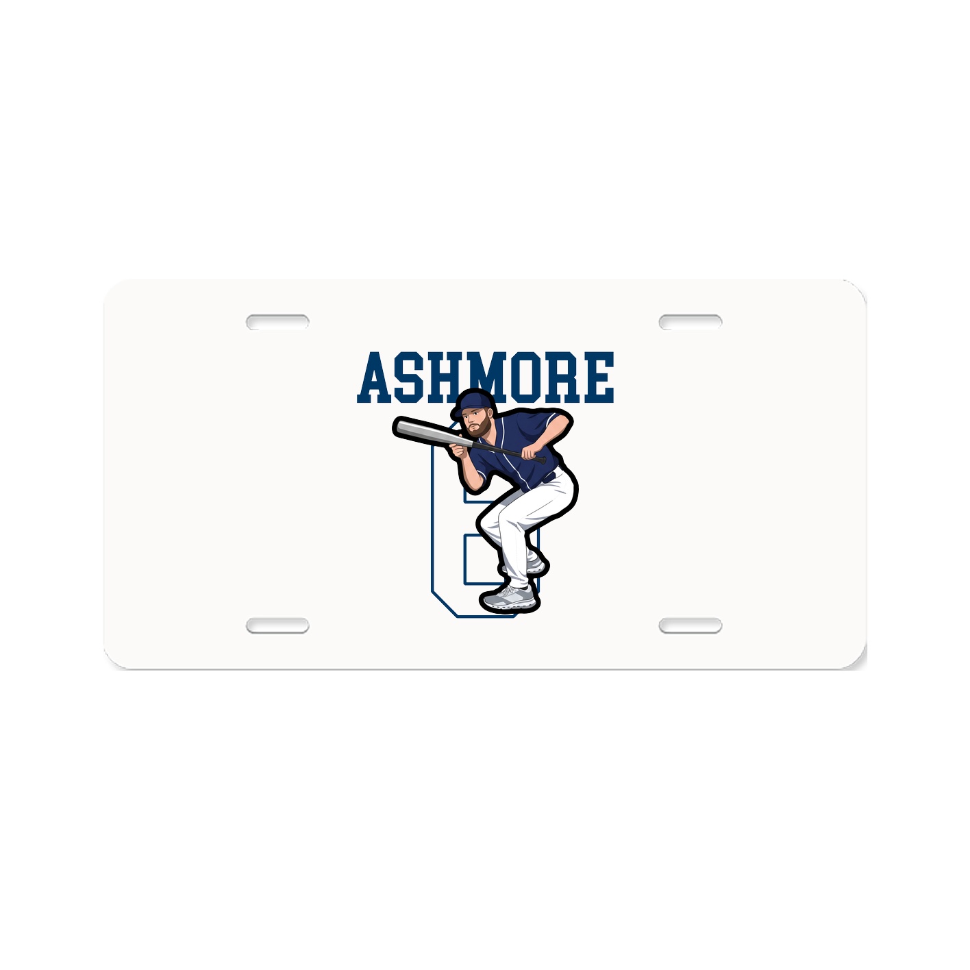 License Plate — Shirsey in Classic