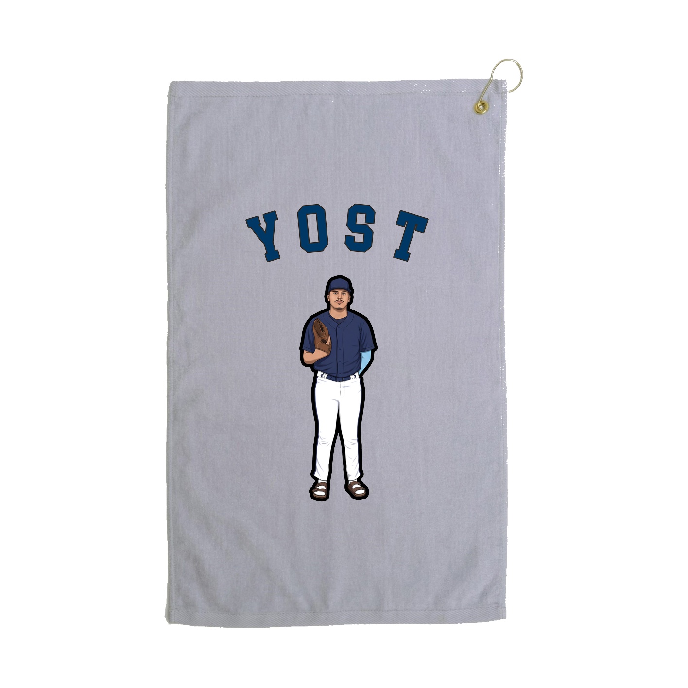 Golf Towel — Shirsey Arch in Grey