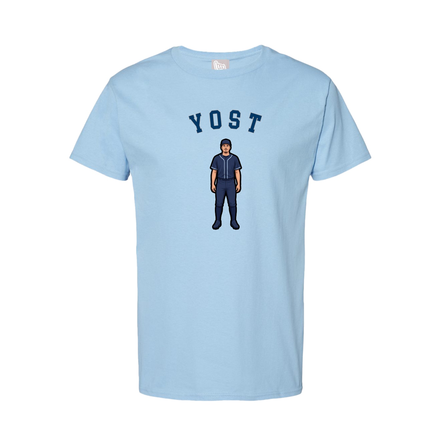 Youth Tee — Shirsey Arch in Light Blue