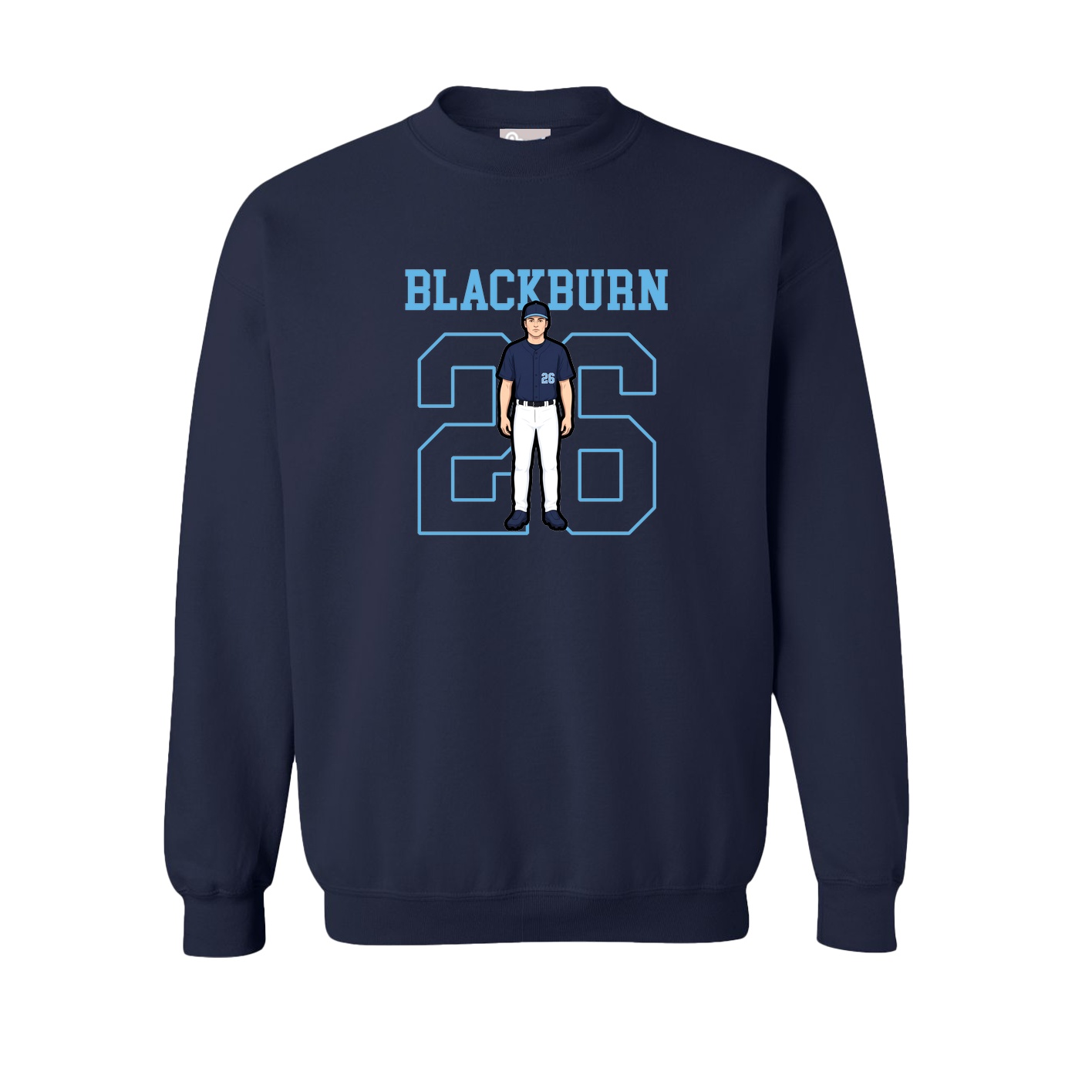 Fleece Crew — Shirsey in Navy