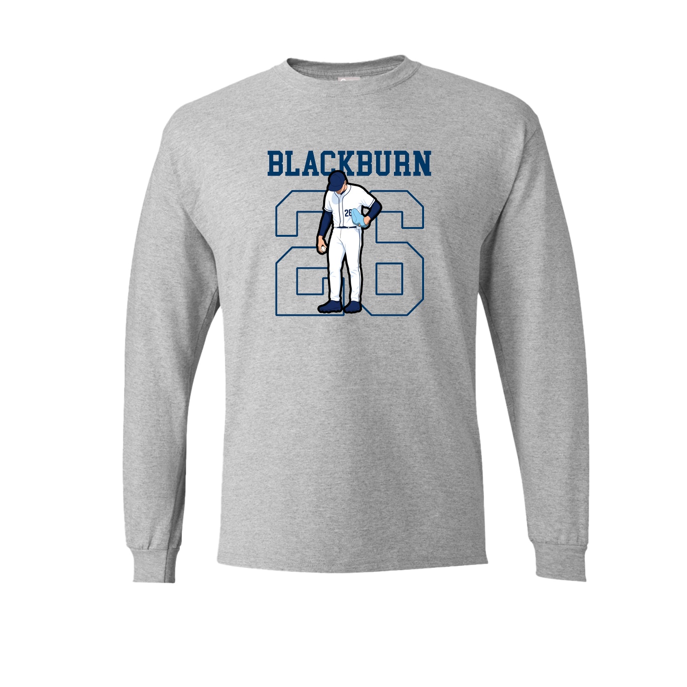 Long Sleeve Tee — Shirsey in Grey