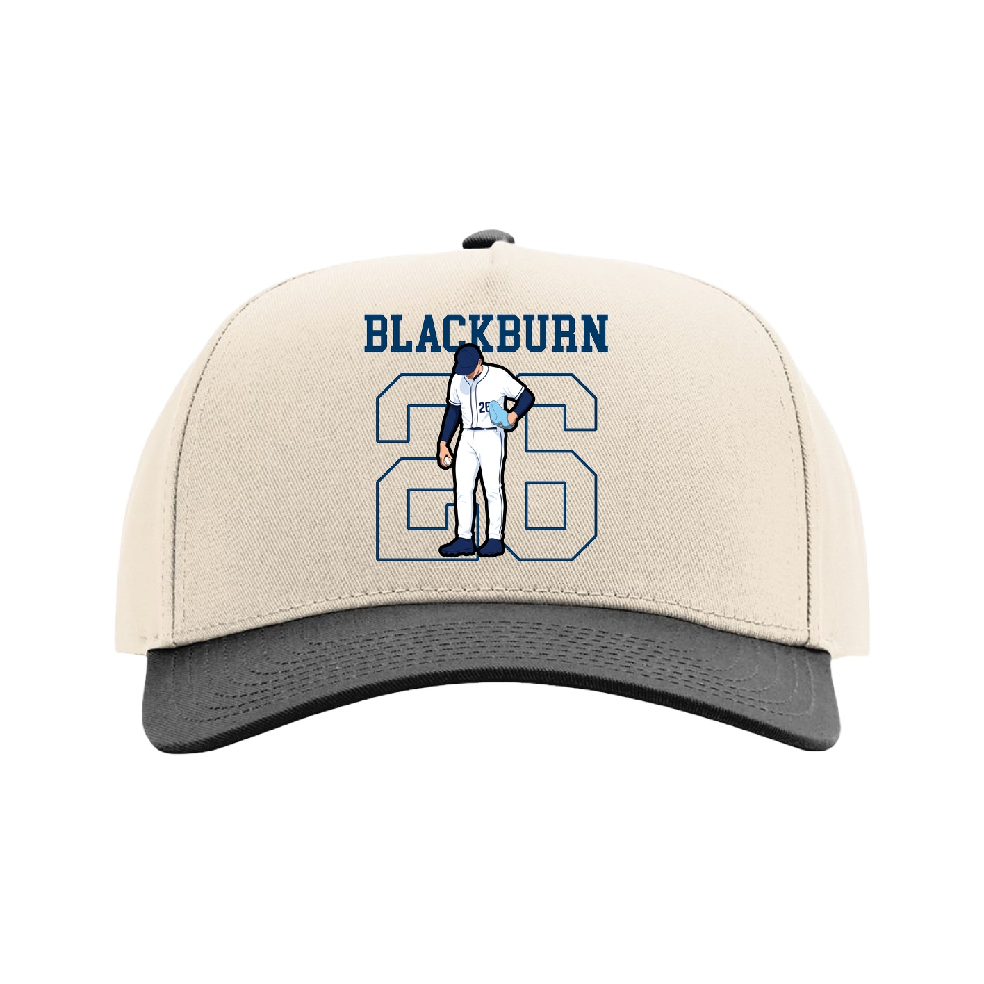 Full Fabric Five-Panel Champ Cap