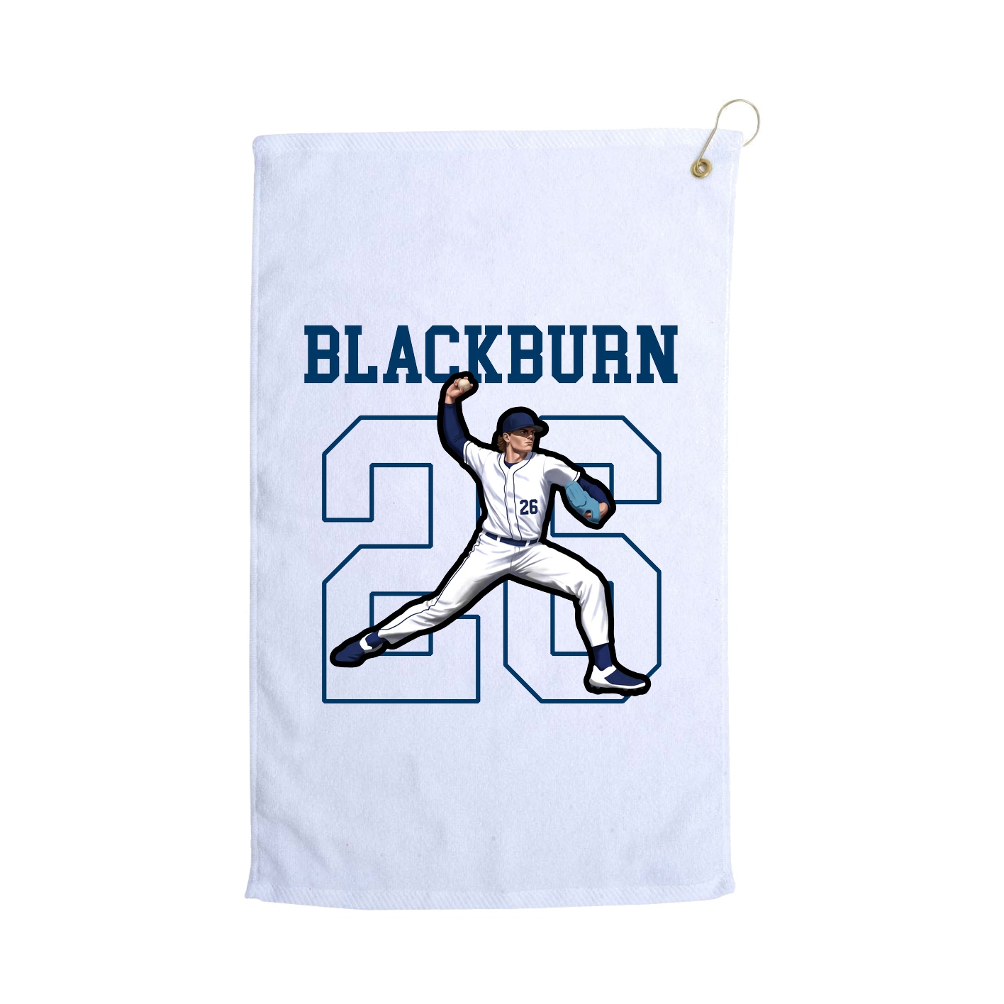 Golf Towel — Shirsey in White