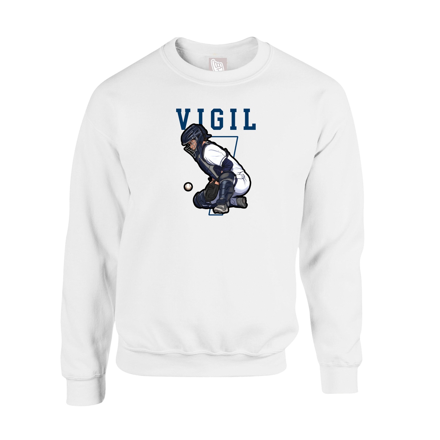 Fleece Crew — Shirsey in White