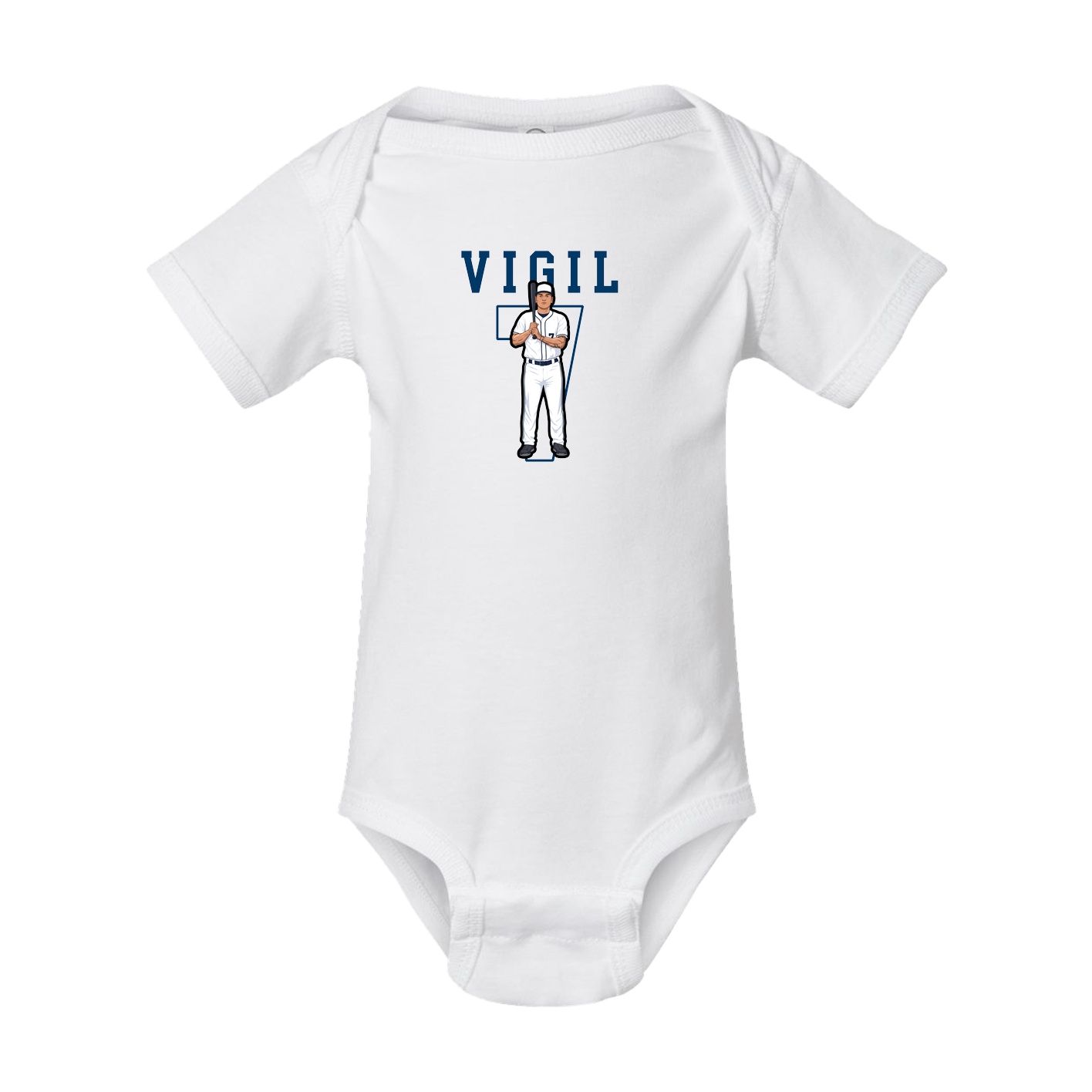 Baby Onesie — Shirsey in White