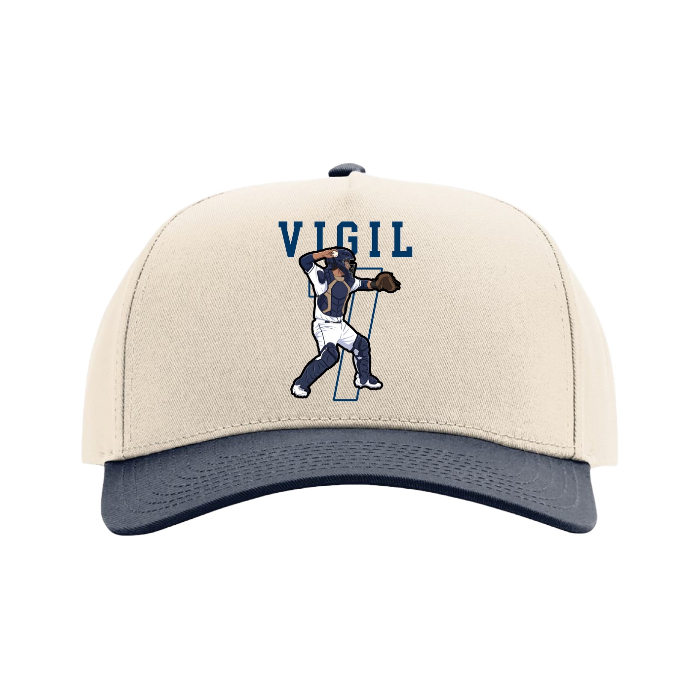 Full Fabric Five-Panel Champ Cap