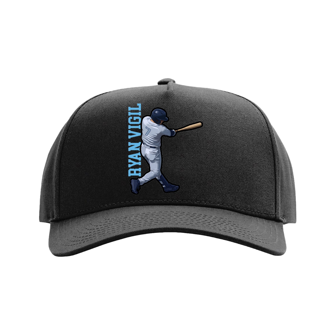 Full Fabric Five-Panel Champ Cap