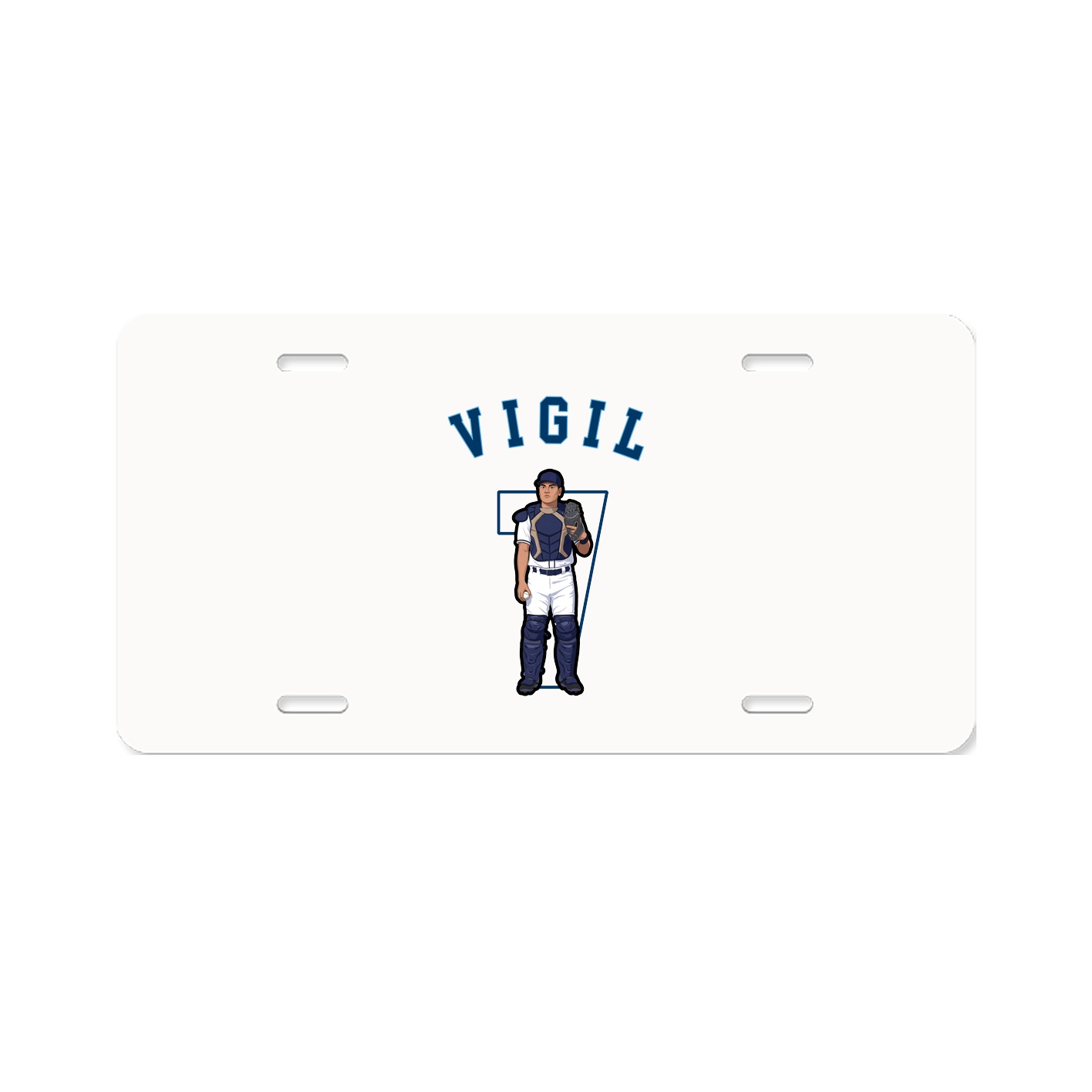 License Plate — Shirsey Arch in Classic
