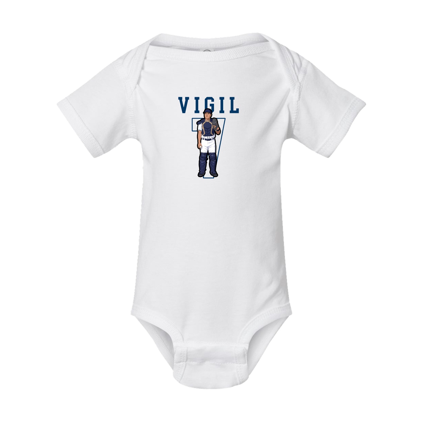 Baby Onesie — Shirsey in White