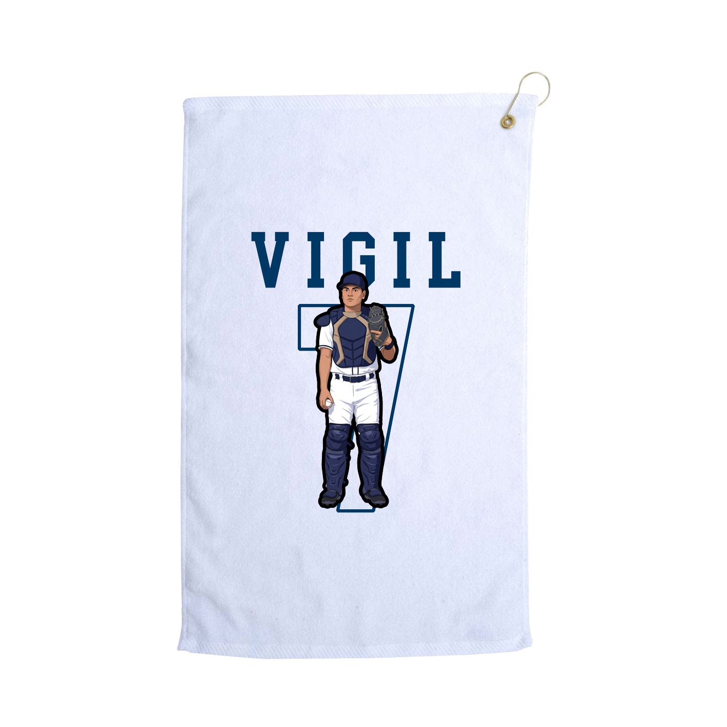 Golf Towel — Shirsey in White