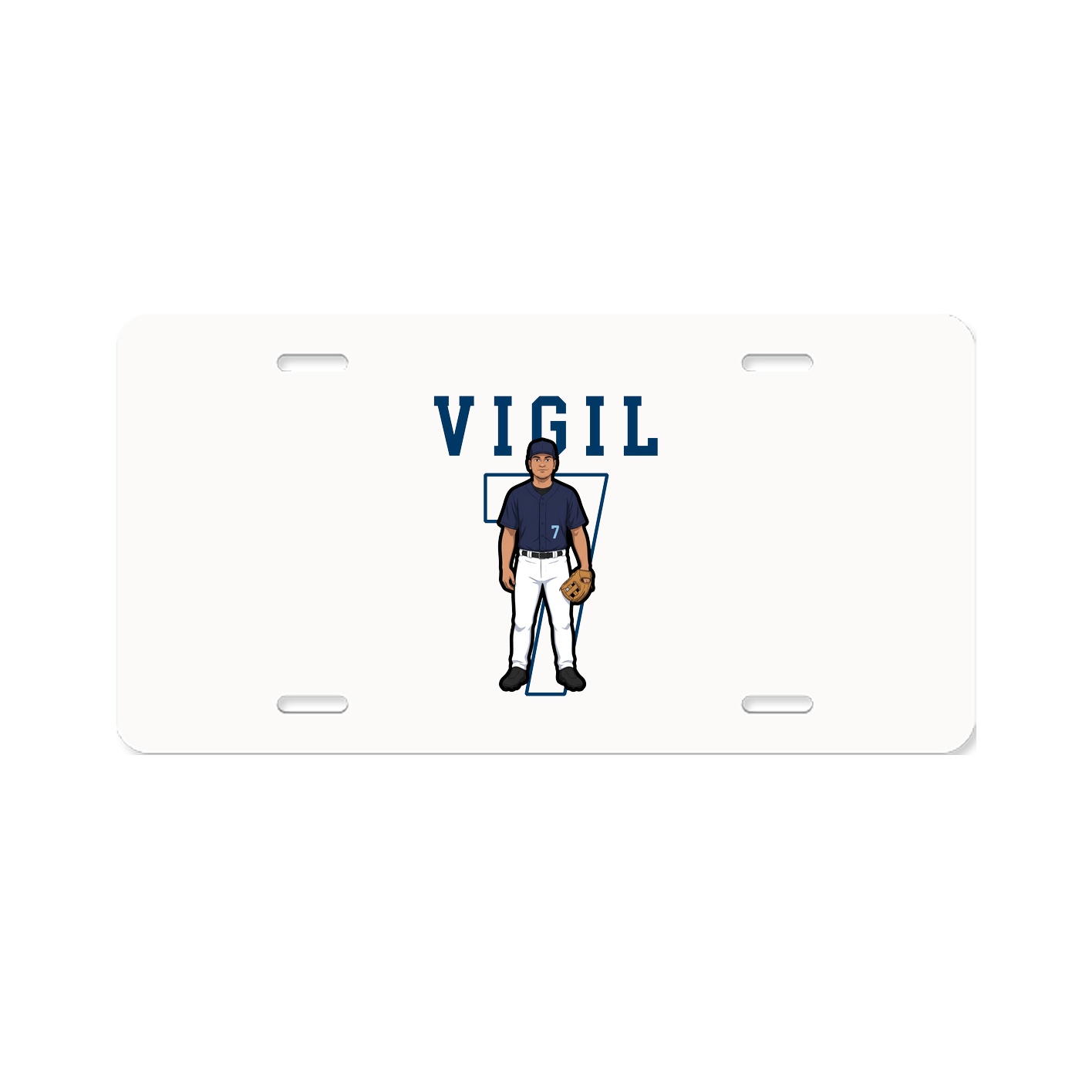 License Plate — Shirsey in Classic