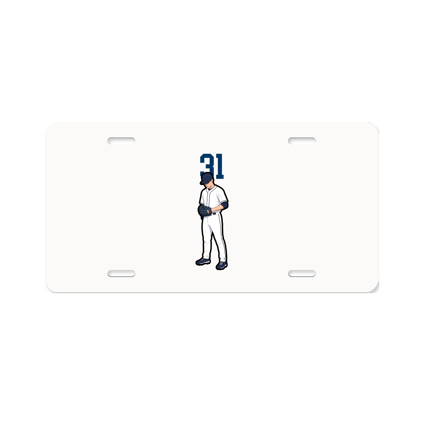 Aluminum License Plate