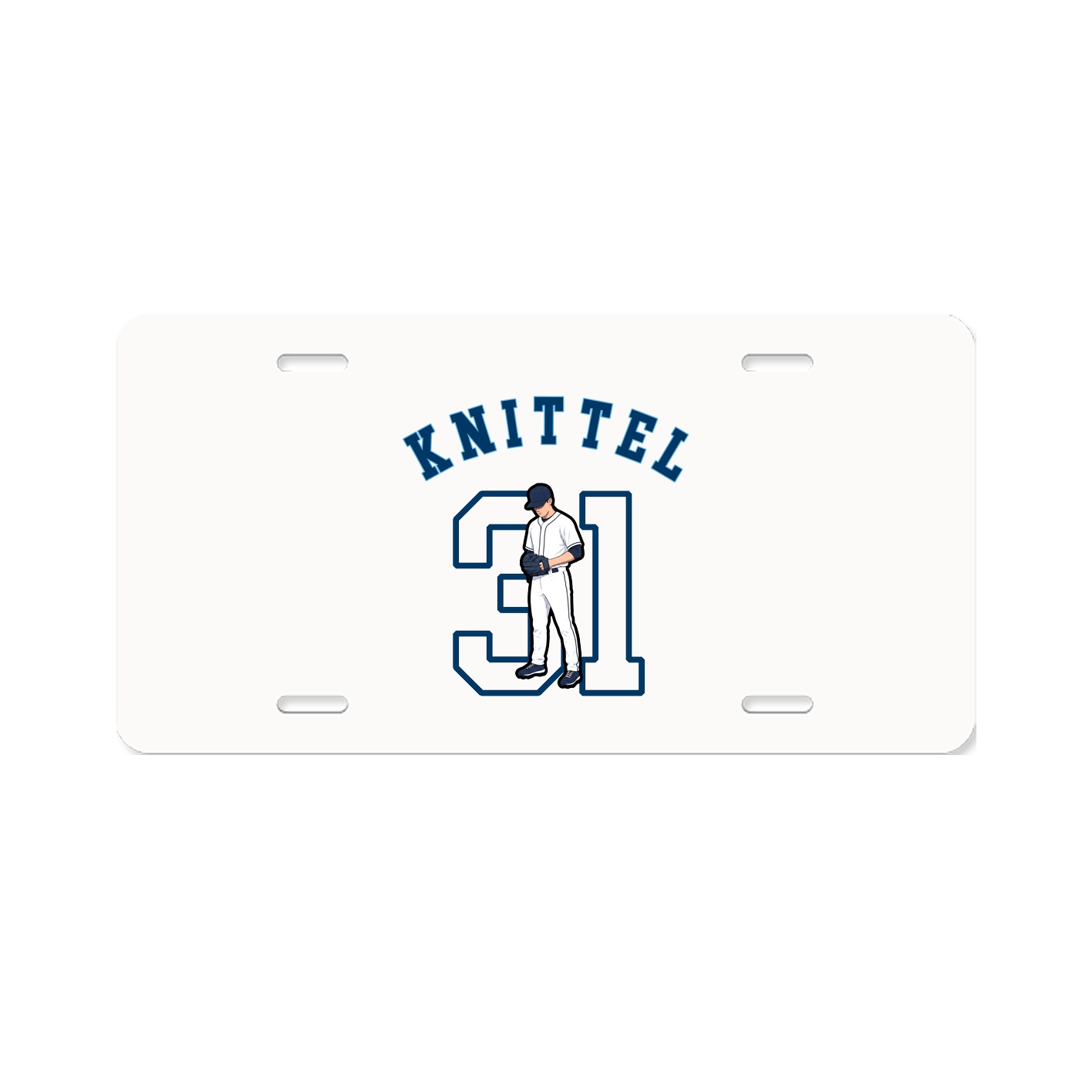 Aluminum License Plate