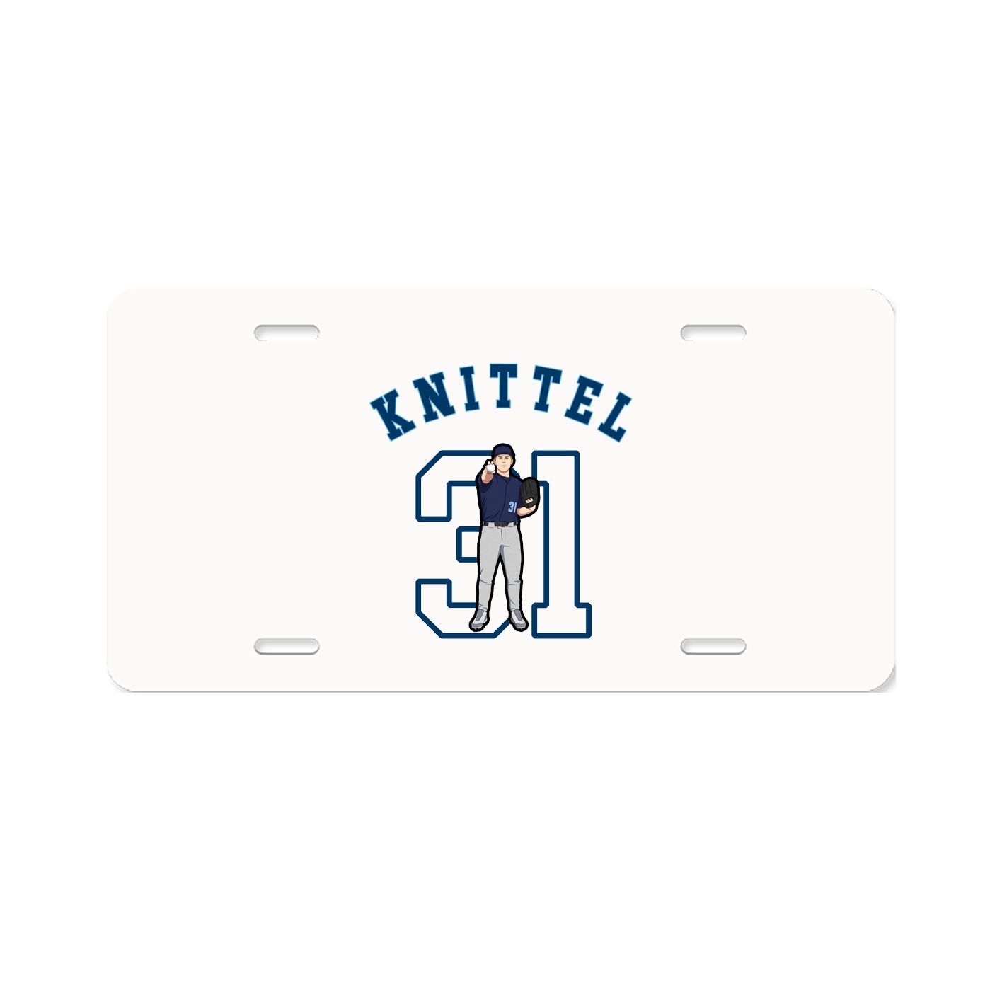 Aluminum License Plate