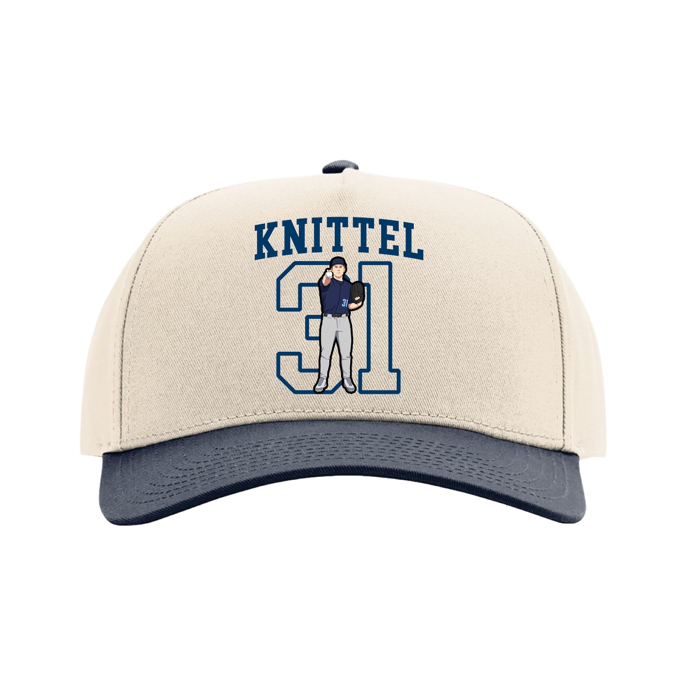 Full Fabric Five-Panel Champ Cap