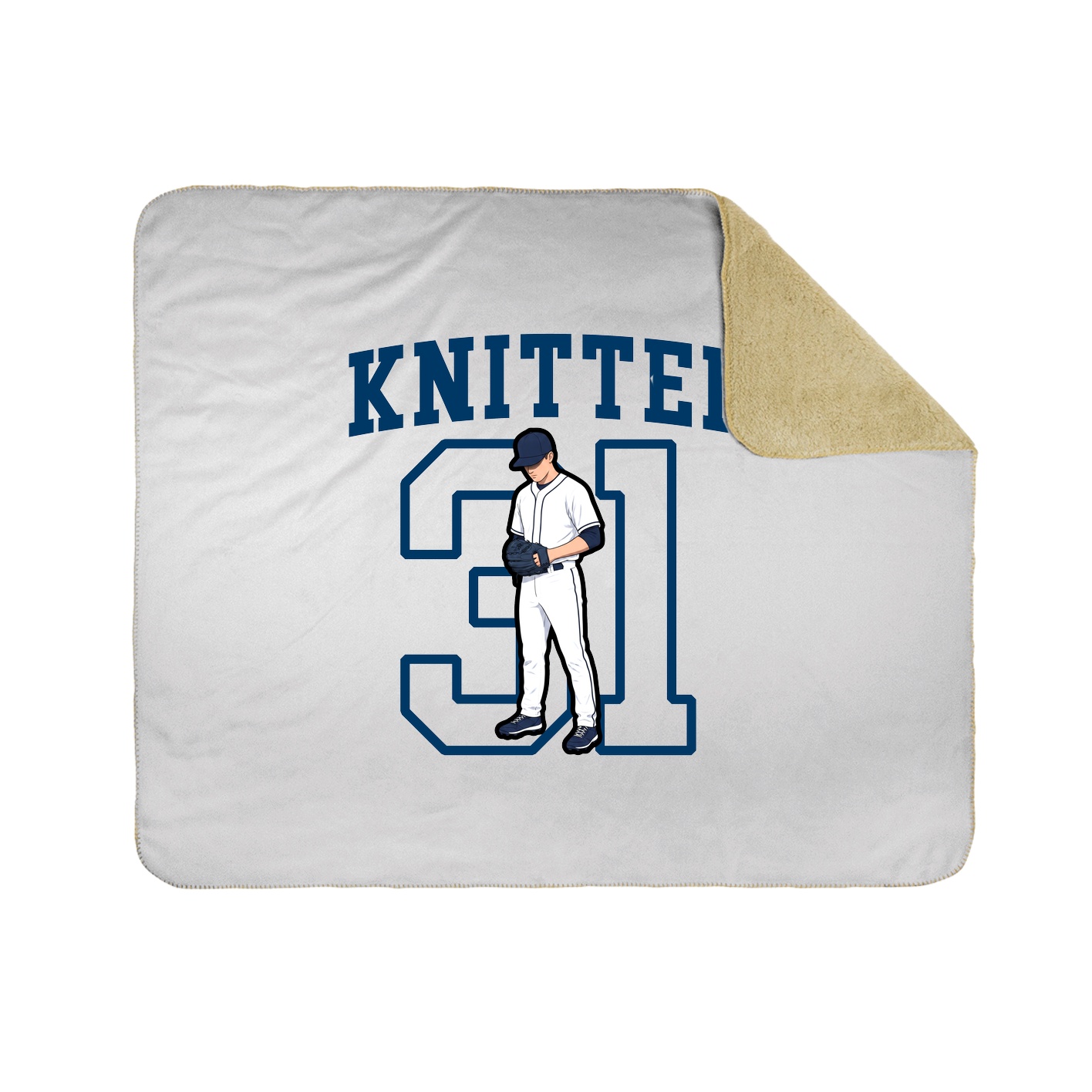 50x60 Sherpa Lined Throw Blanket