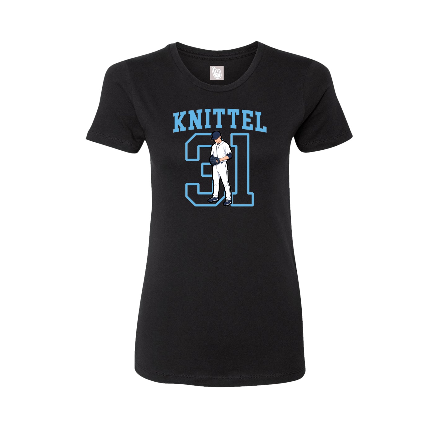 Fitted Women's Tee — Shirsey in Black