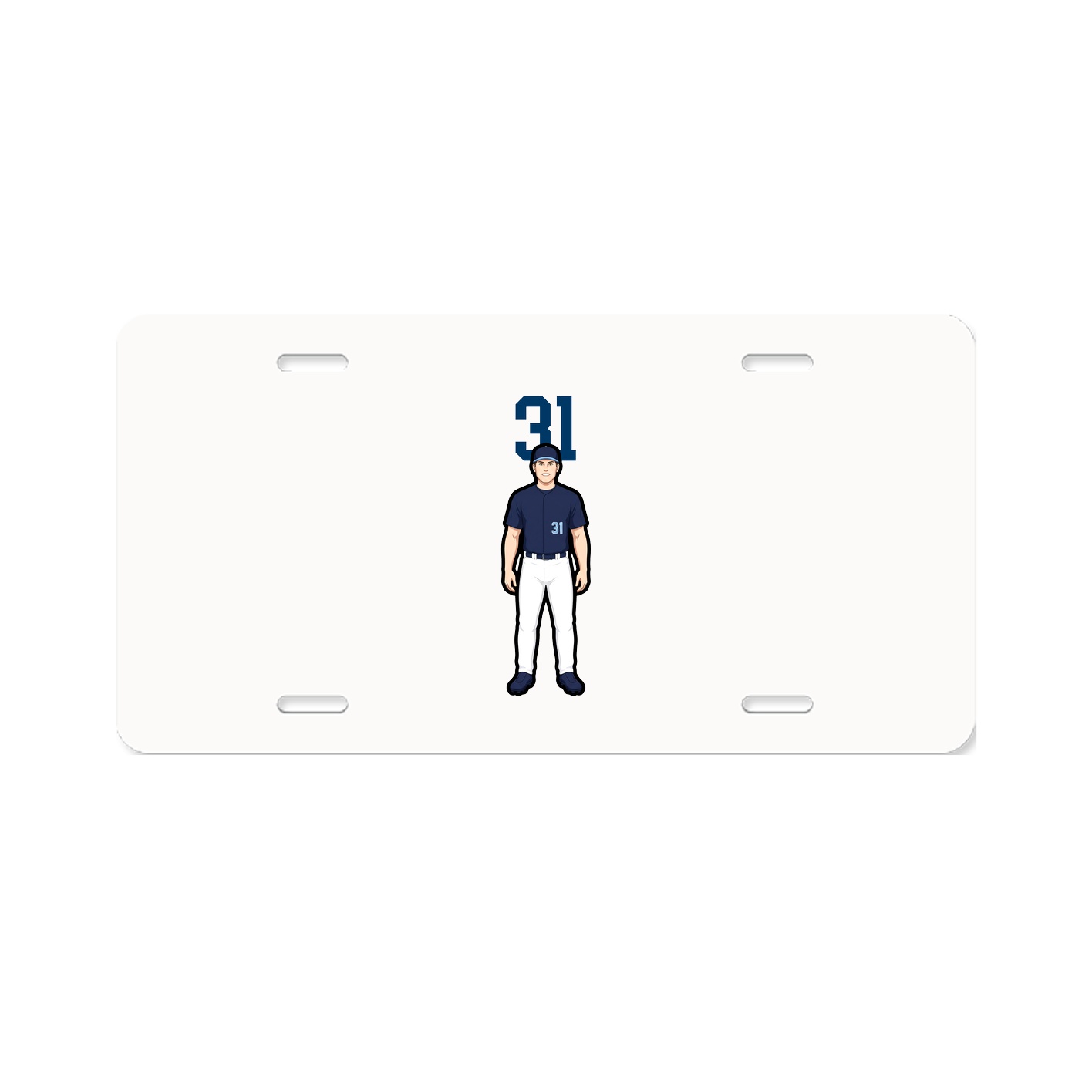 Aluminum License Plate