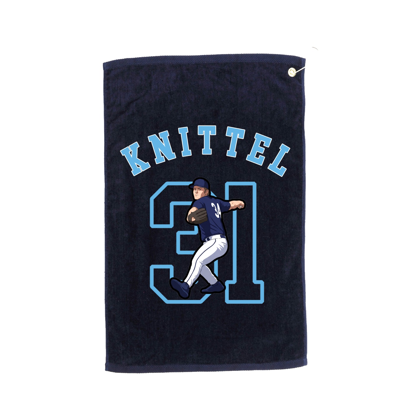 Golf Towel — Shirsey Arch in Navy