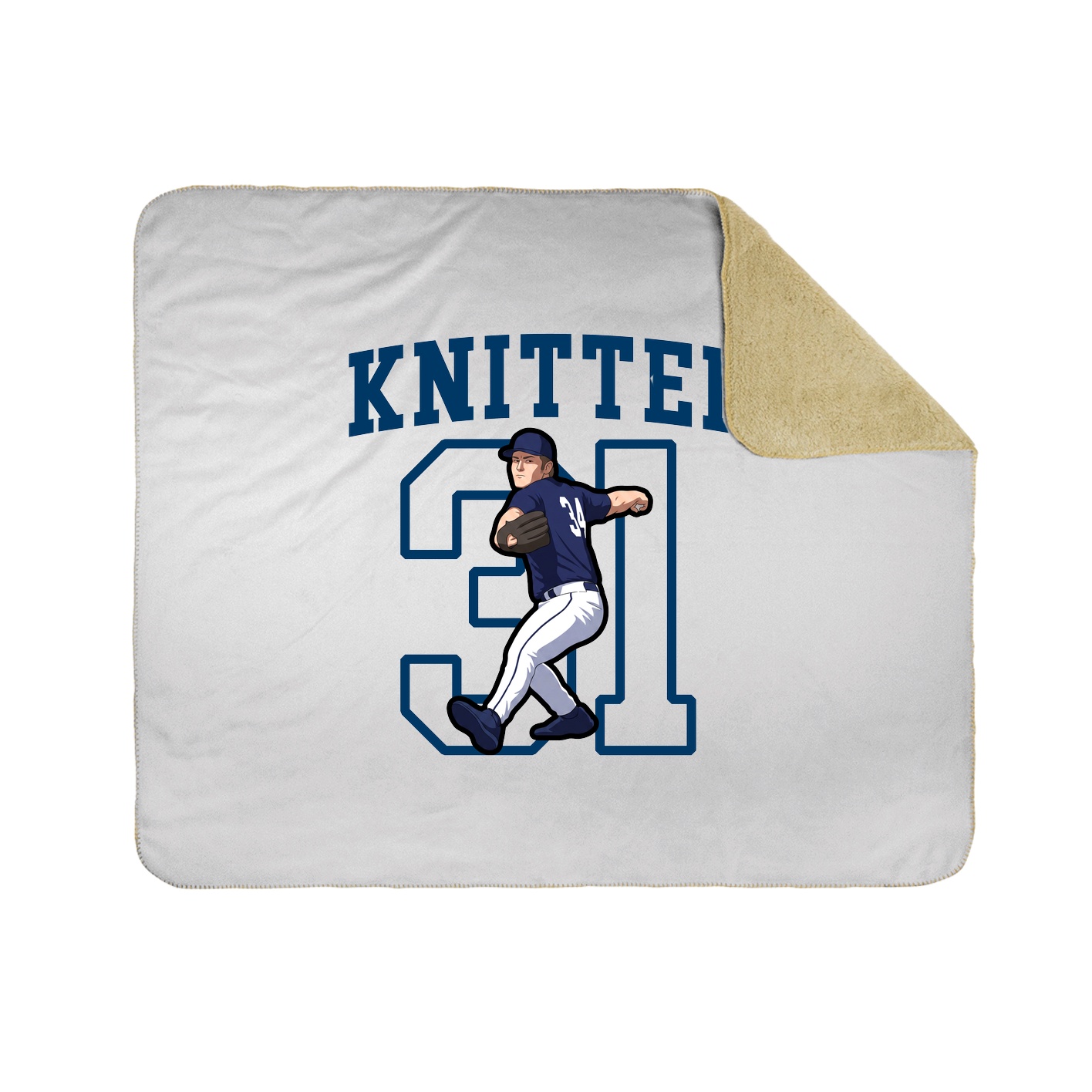 50x60 Sherpa Lined Throw Blanket