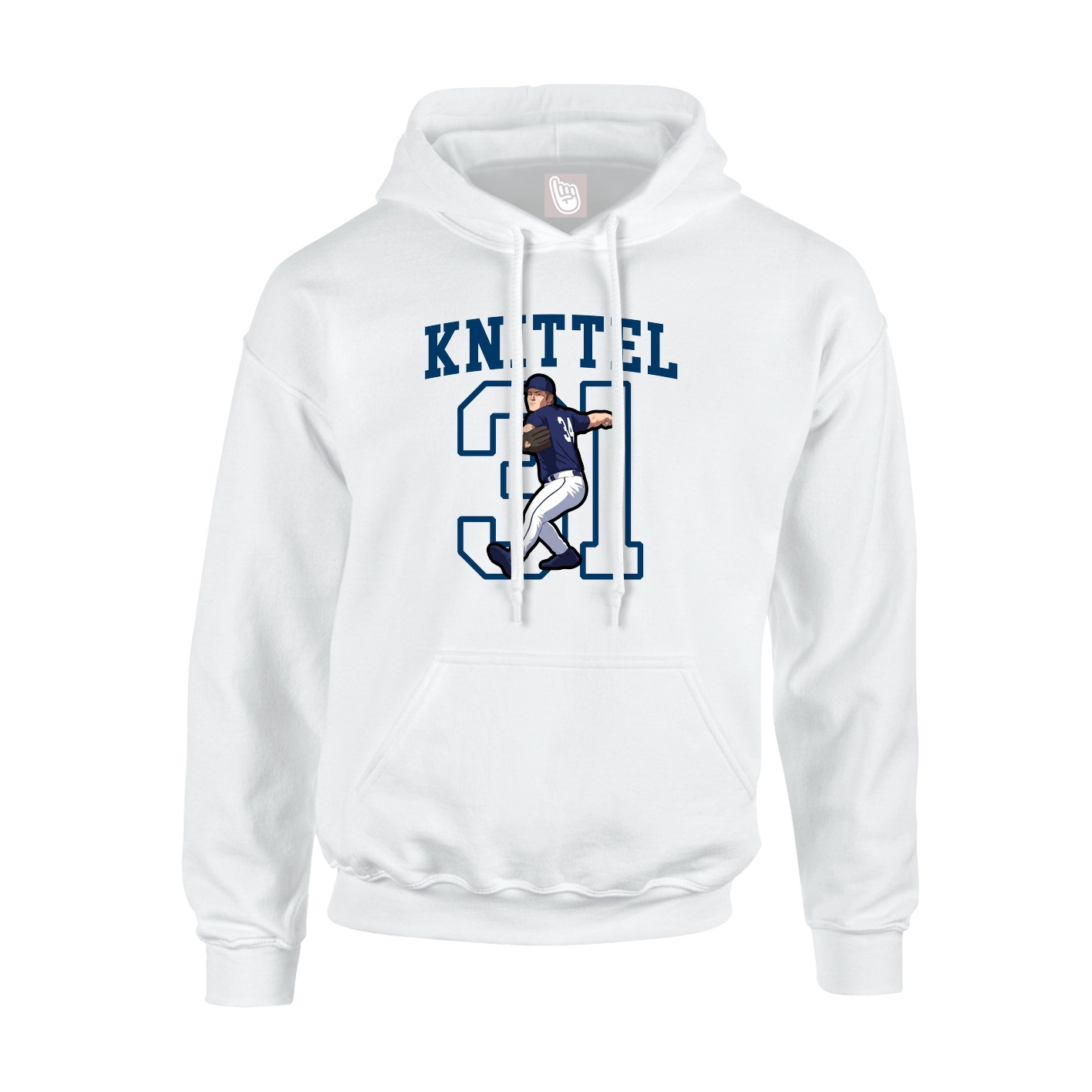 Hoodie — Shirsey in White
