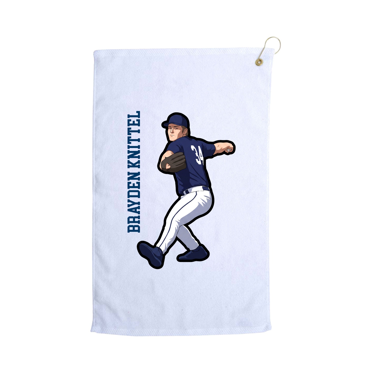 Terry Velour Golf Towel