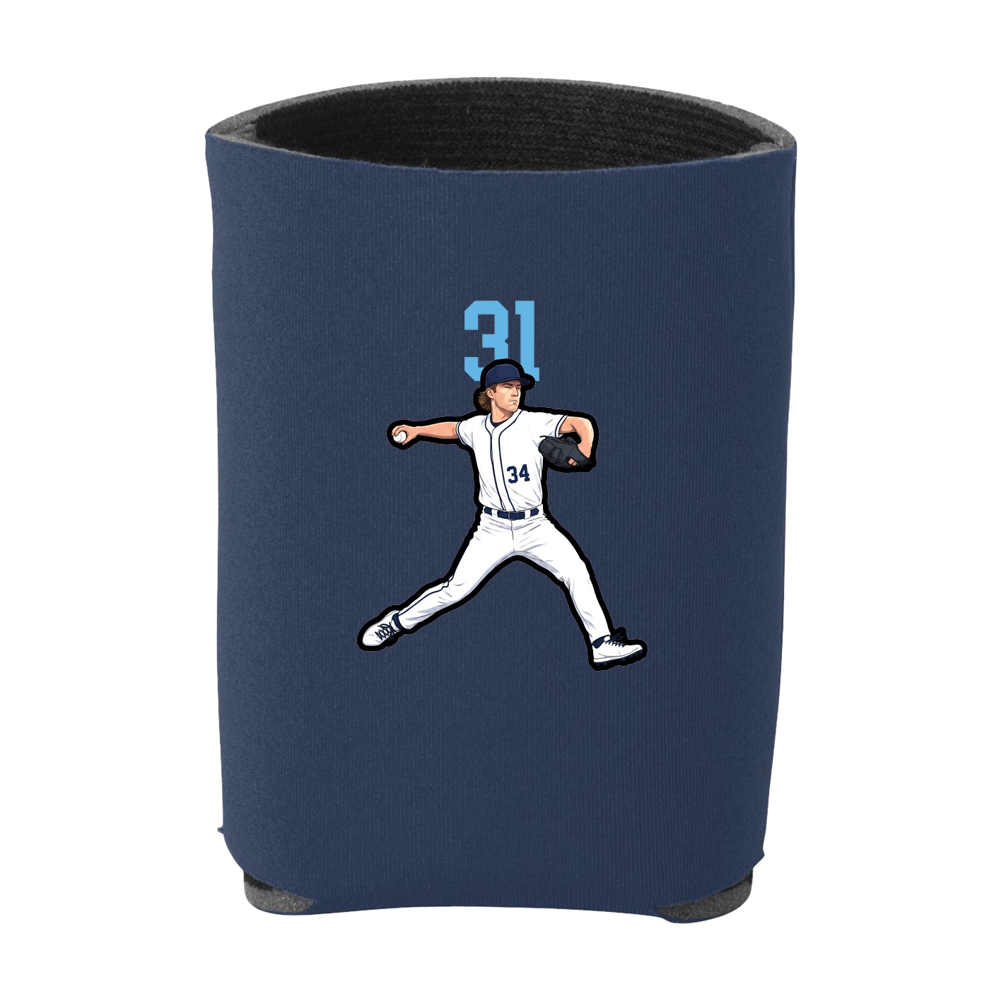 Can Holder — Number Top in Navy